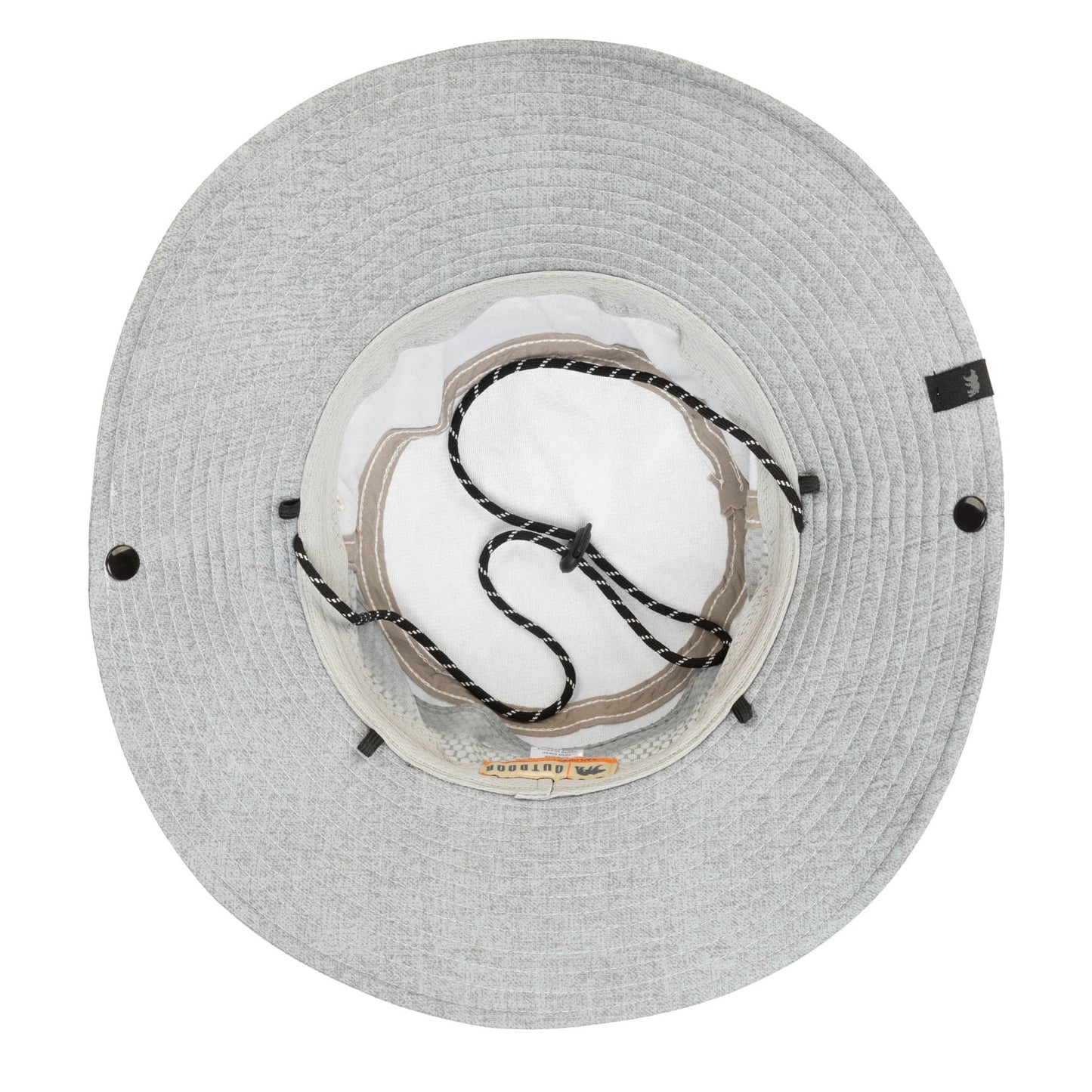 Outdoor Boonie Hat with Neck Flap and Adjustable Chin Cord