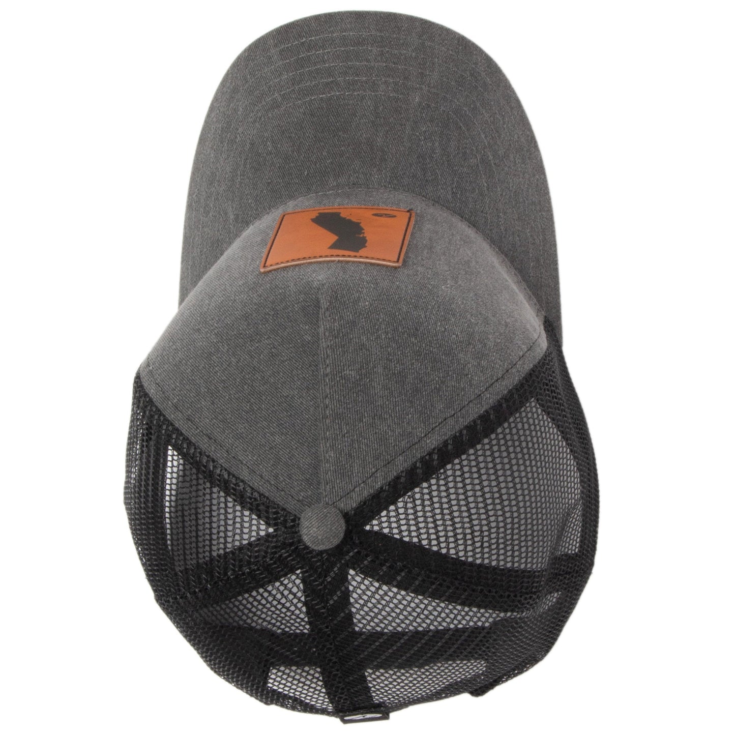 Heritage Line - Mens Beige Trucker Hat (OCM4838)