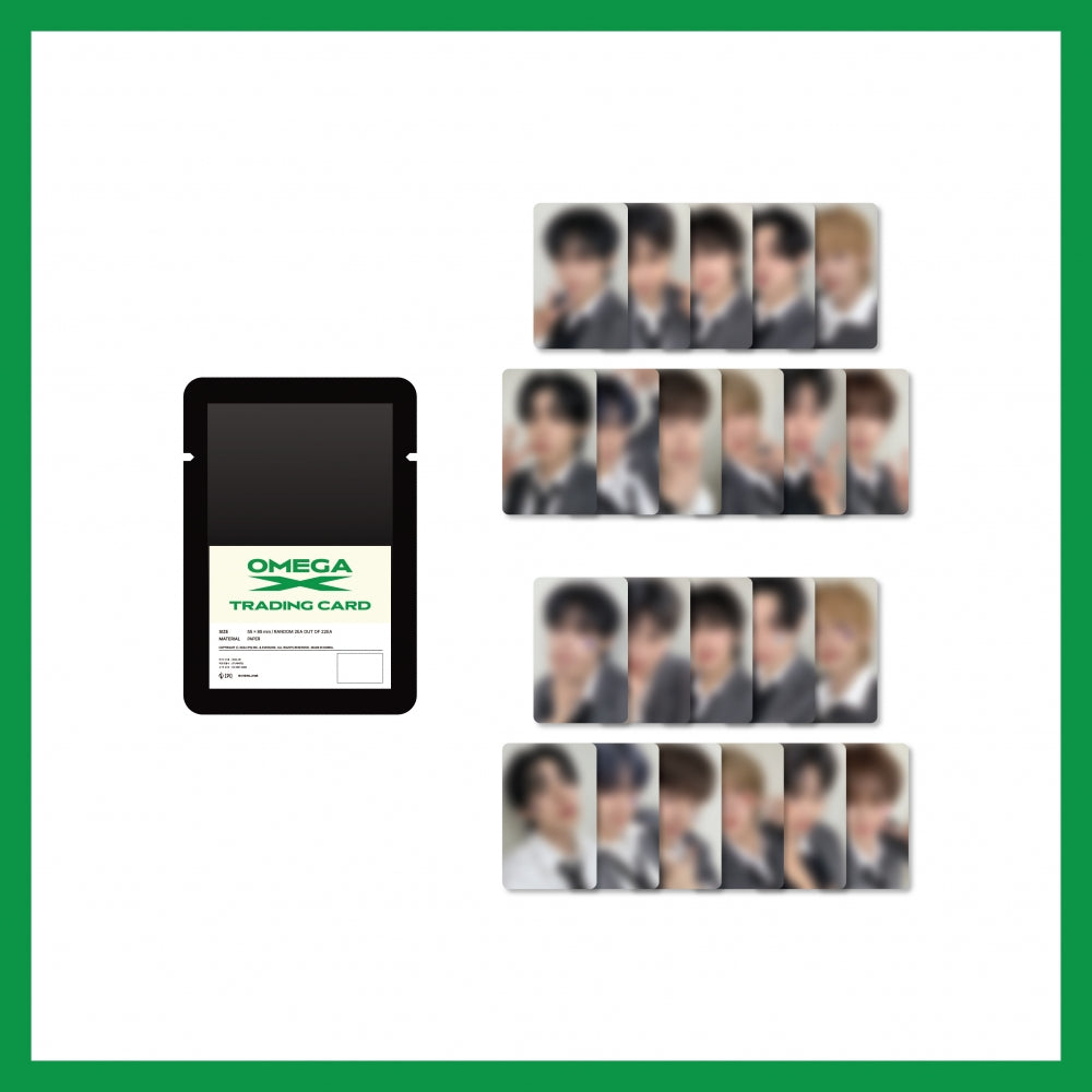 Omega x - 3rd Anniversary Pop Up Store Official MD Trading Card