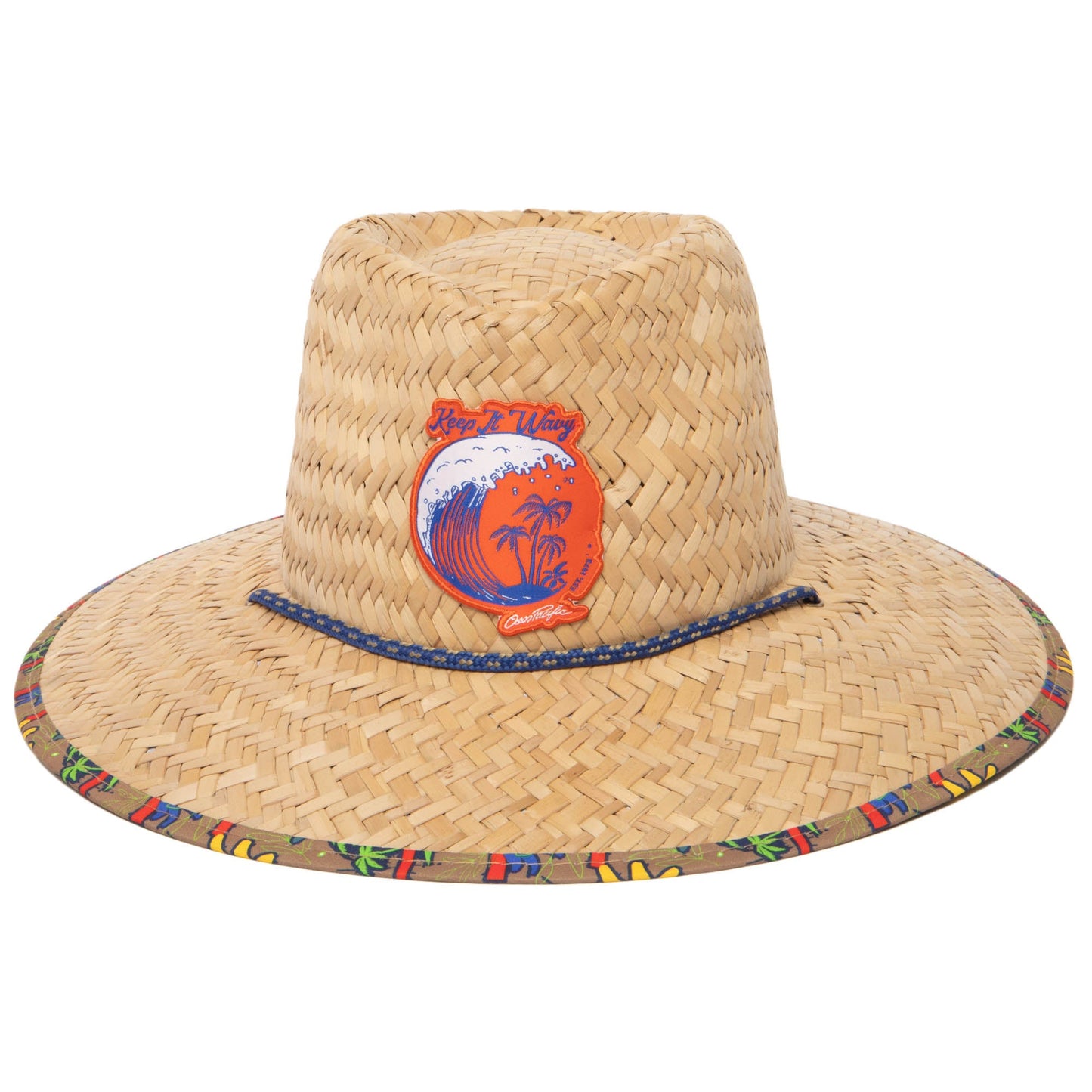 Keep It Wavy - Lifeguard Hat with Color Blast Print by Ocean Pacific