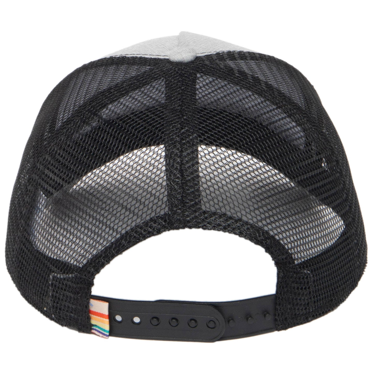 Ocean Pacific - 5 Panel Trucker Hat with Grey Palm Leaf Print