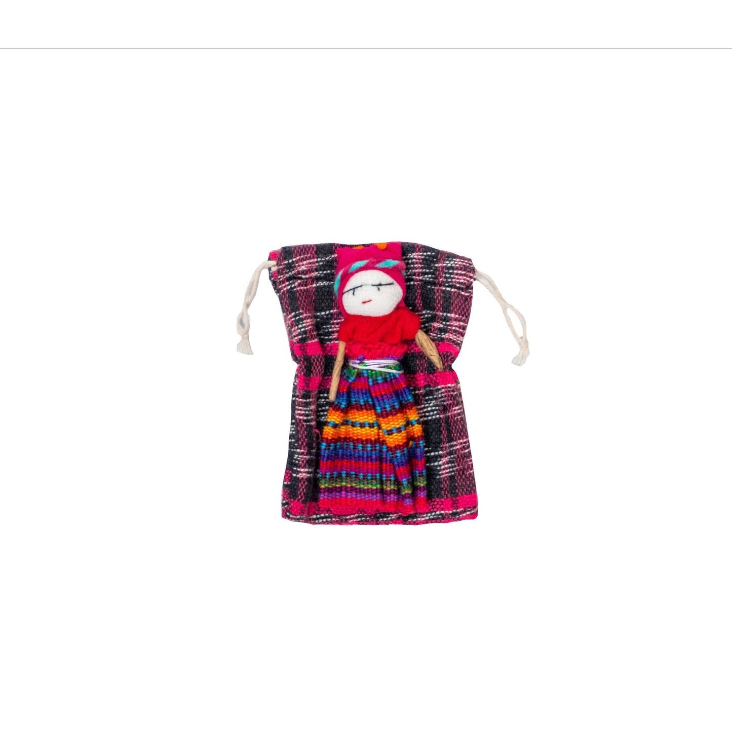 Worry Doll Ornament with Gift Bag + Story - Guatemala