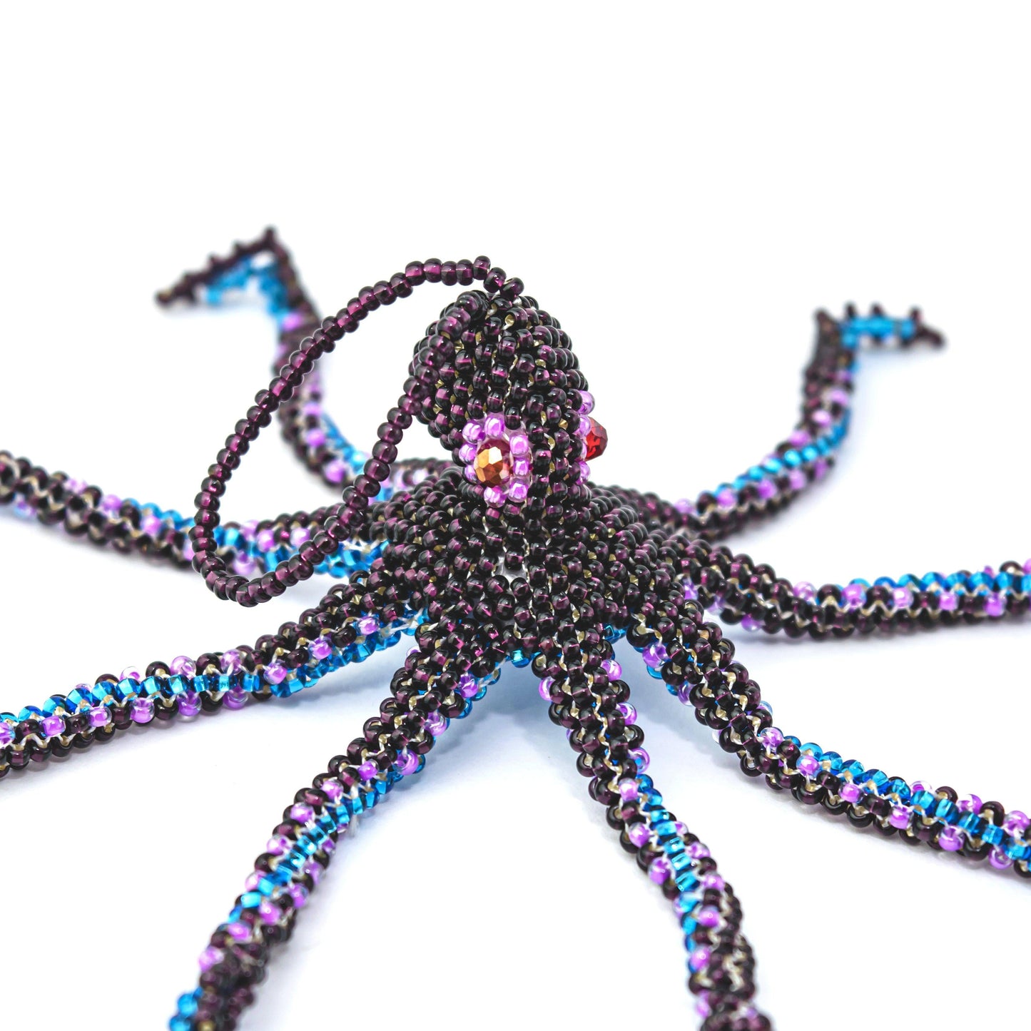 Octopus Seed Bead Ornament - Guatemala - Osadia Concept Store