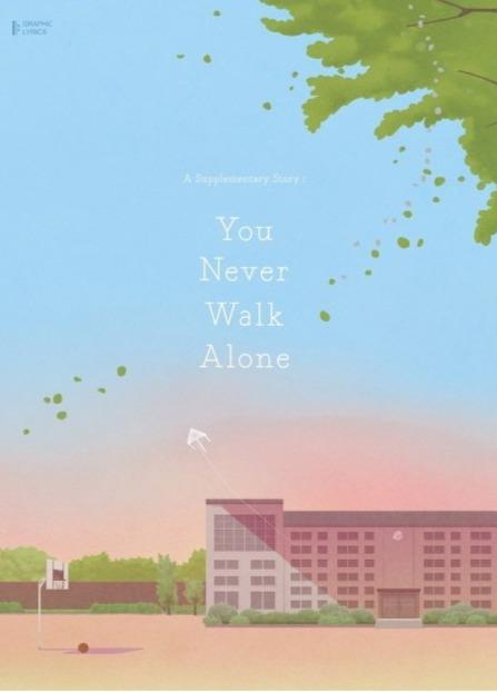 Official BTS Graphic Lyrics Vol. 1 A Supplementary Story : You Never Walk Alone (40P)