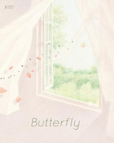 Official BTS Graphic Lyrics Vol. 5 Butterfly (44P)