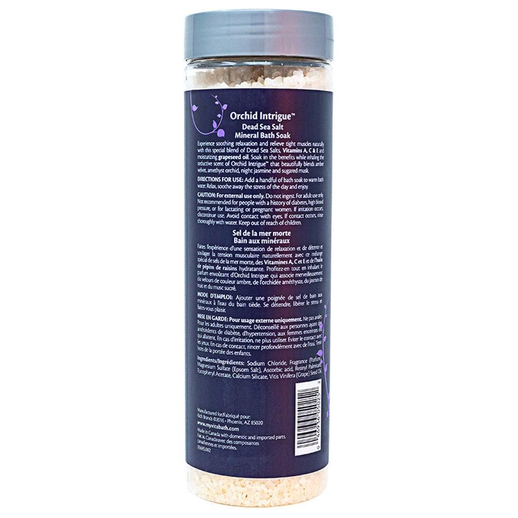 Vitabath Orchid Intrigue Dead Sea Salt 27 oz
