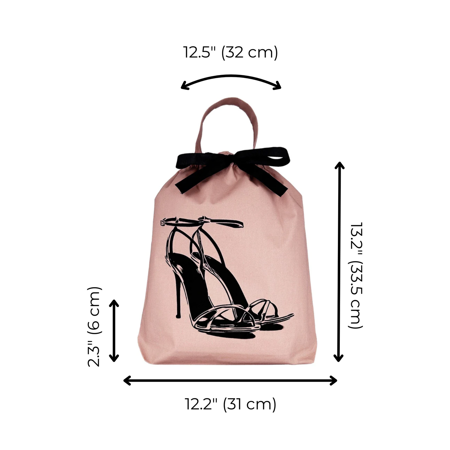 High Heel Sandal Shoe Bag, Pink - Osadia Concept Store
