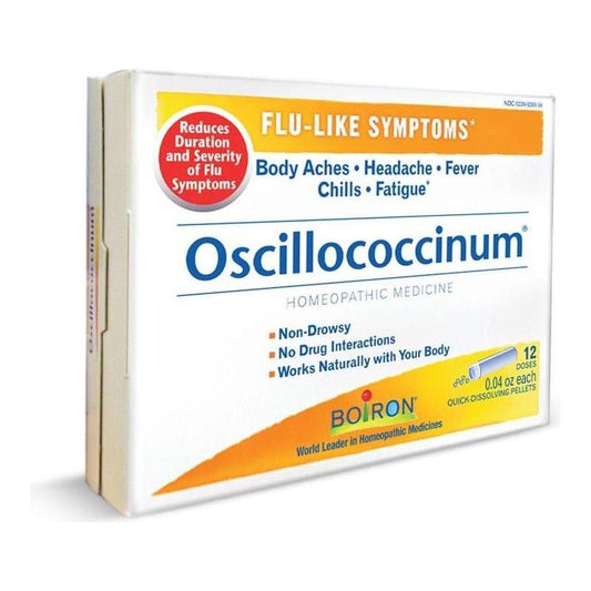 Boiron Oscillococcinum Flu-Like Symptom Relief 12 ct