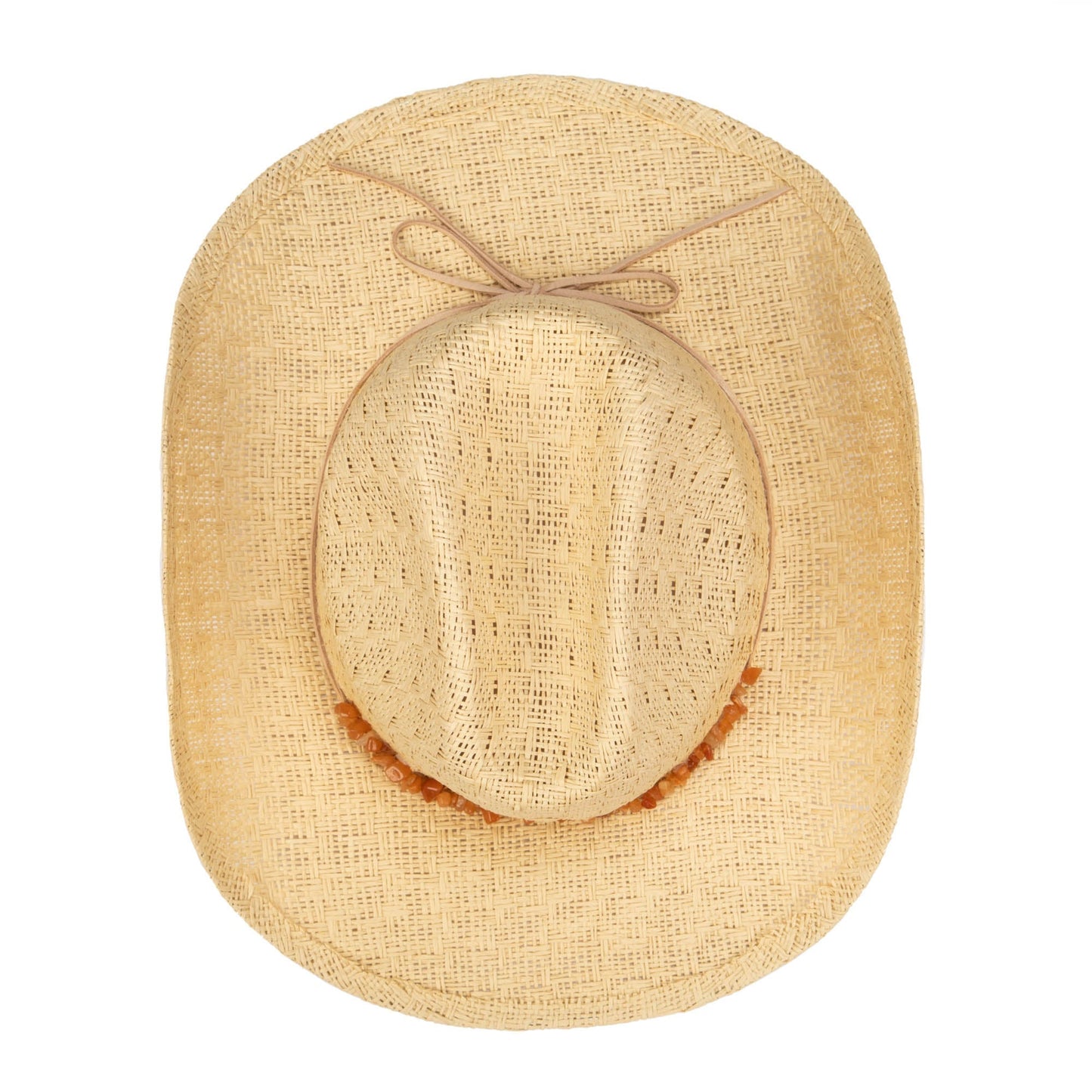 Women's Paperbraid Cowboy with Layered Bands
