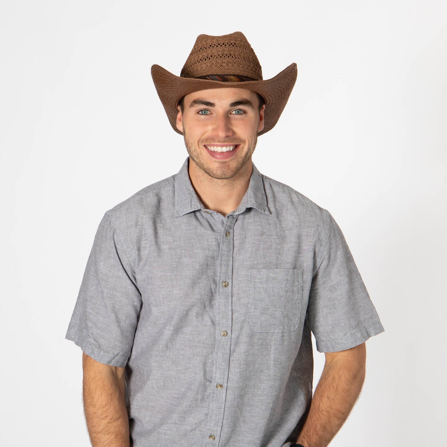 Men's Cattleman's Crease Cowboy with Ventilation
