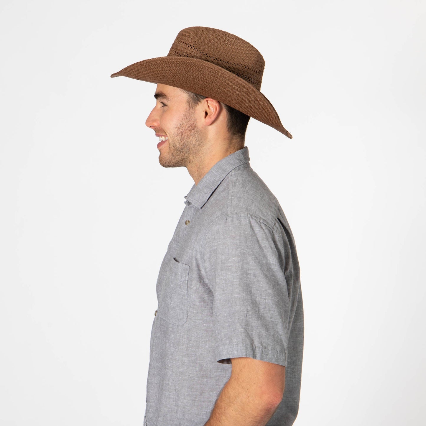 Men's Cattleman's Crease Cowboy with Ventilation