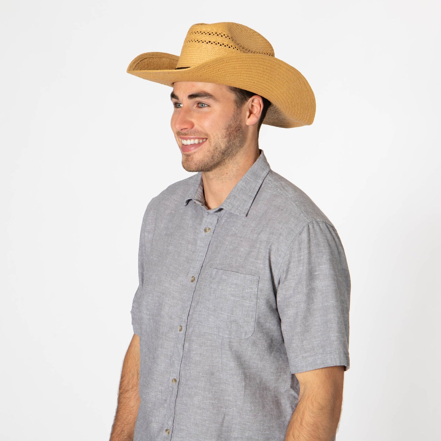 Men's Cattleman's Crease Cowboy with Ventilation