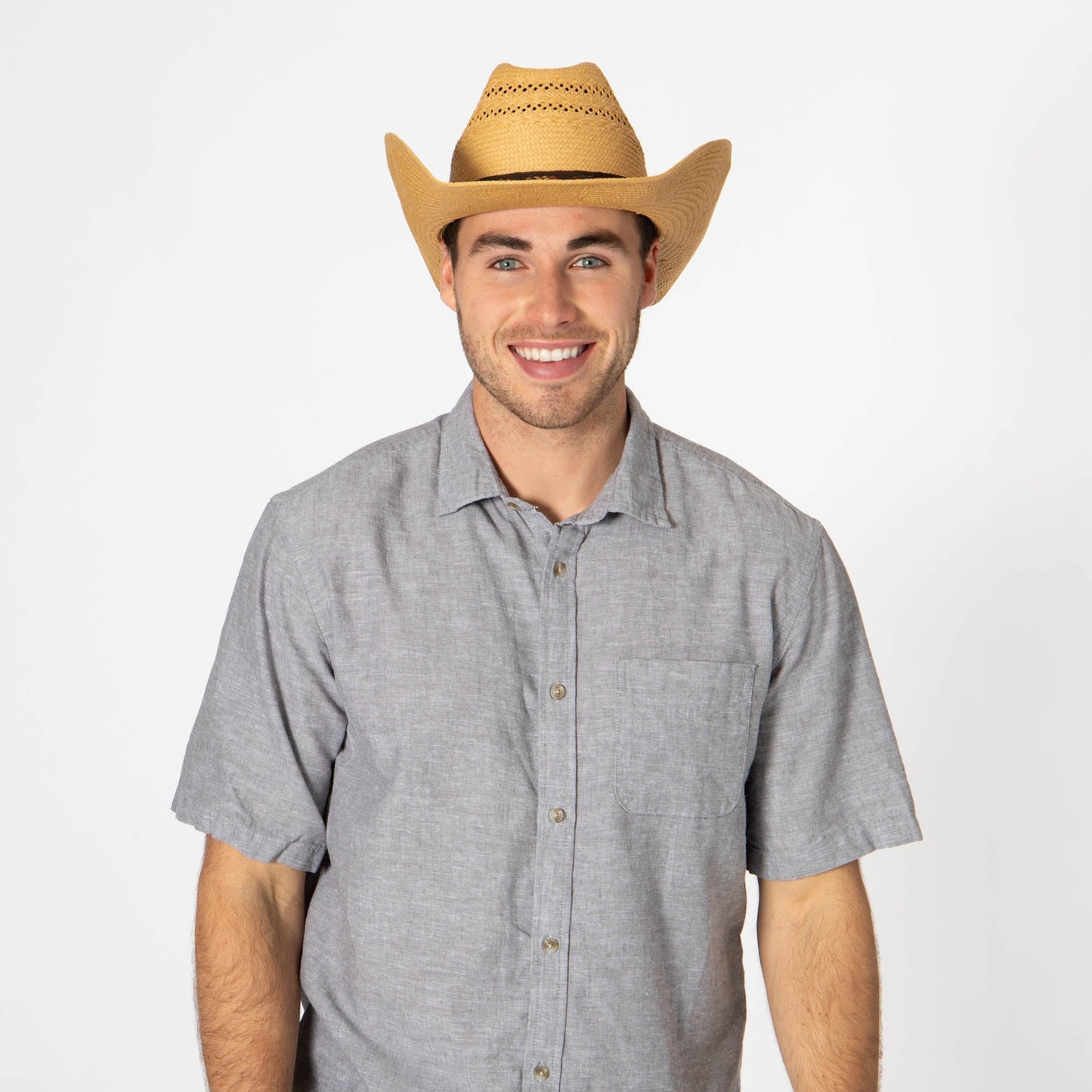Men's Cattleman's Crease Cowboy with Ventilation