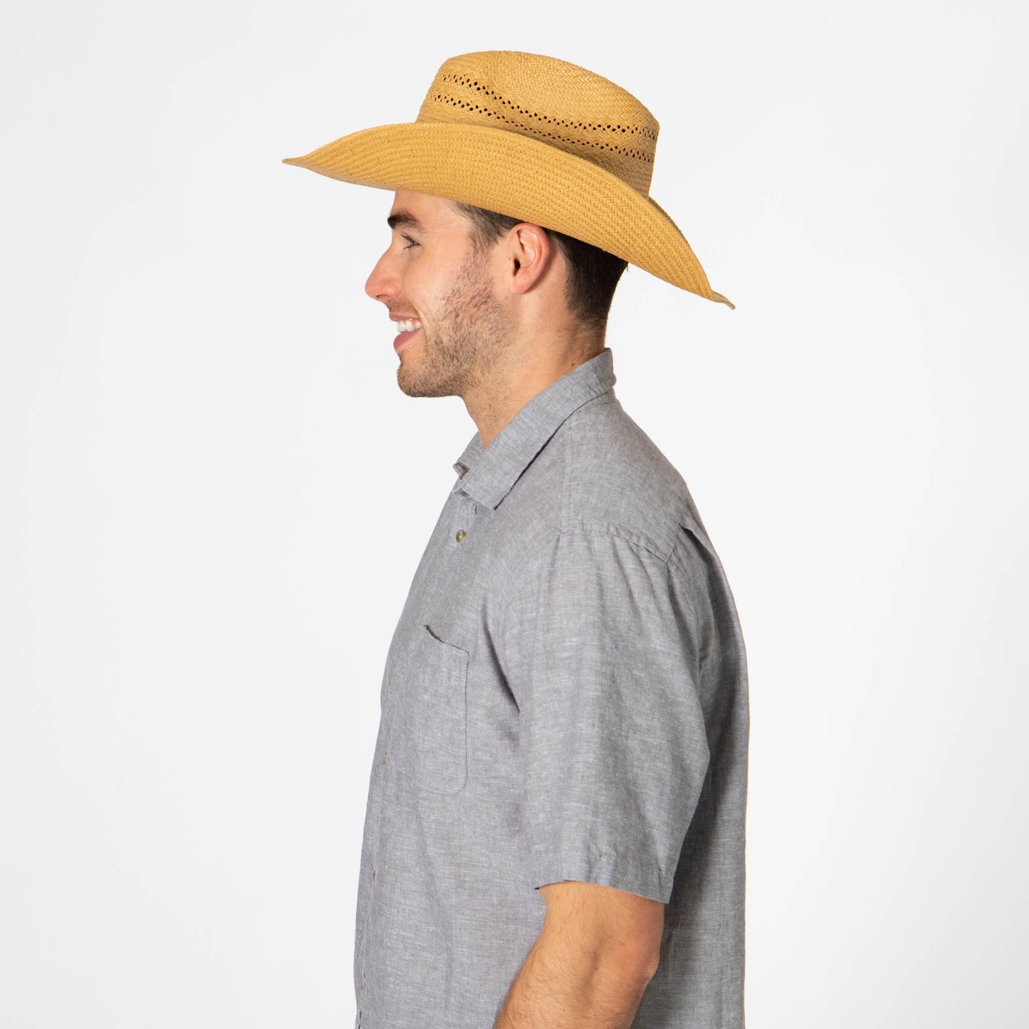 Men's Cattleman's Crease Cowboy with Ventilation