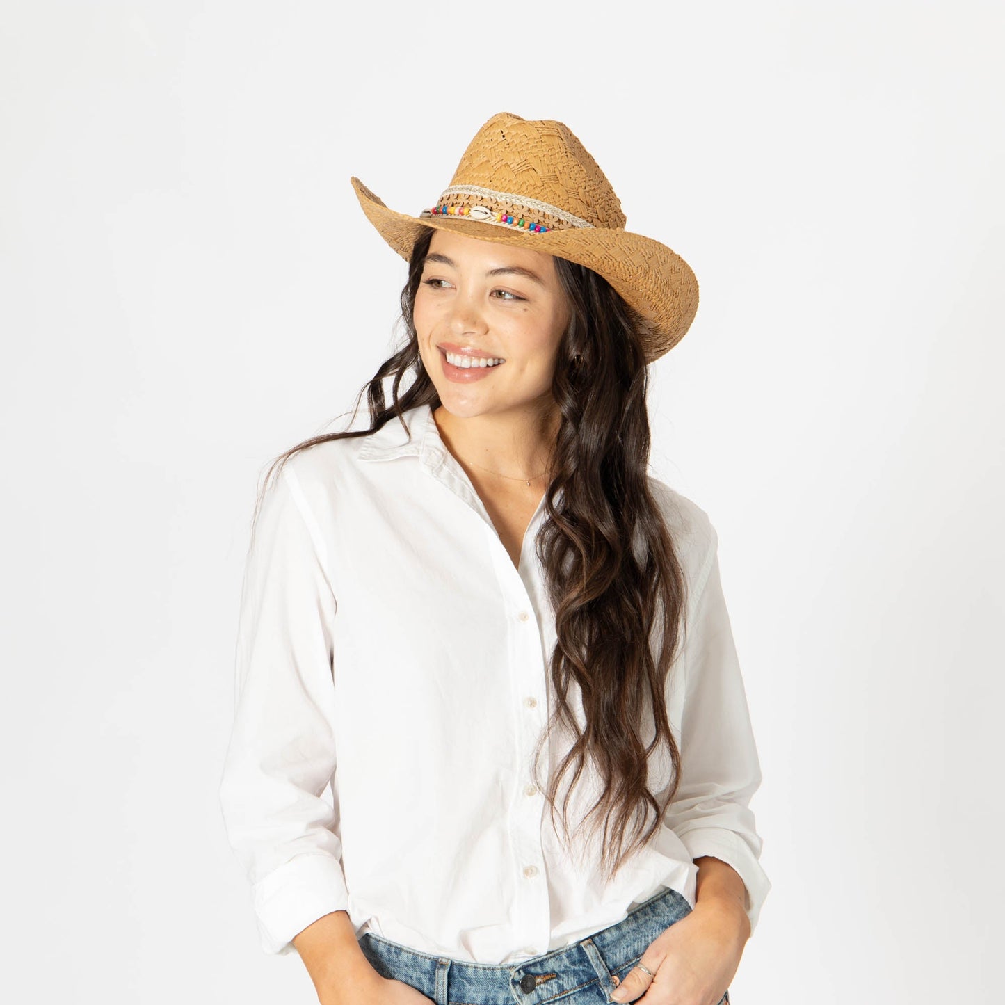 Salina - Cowboy with Triple Stacked Multi Bands