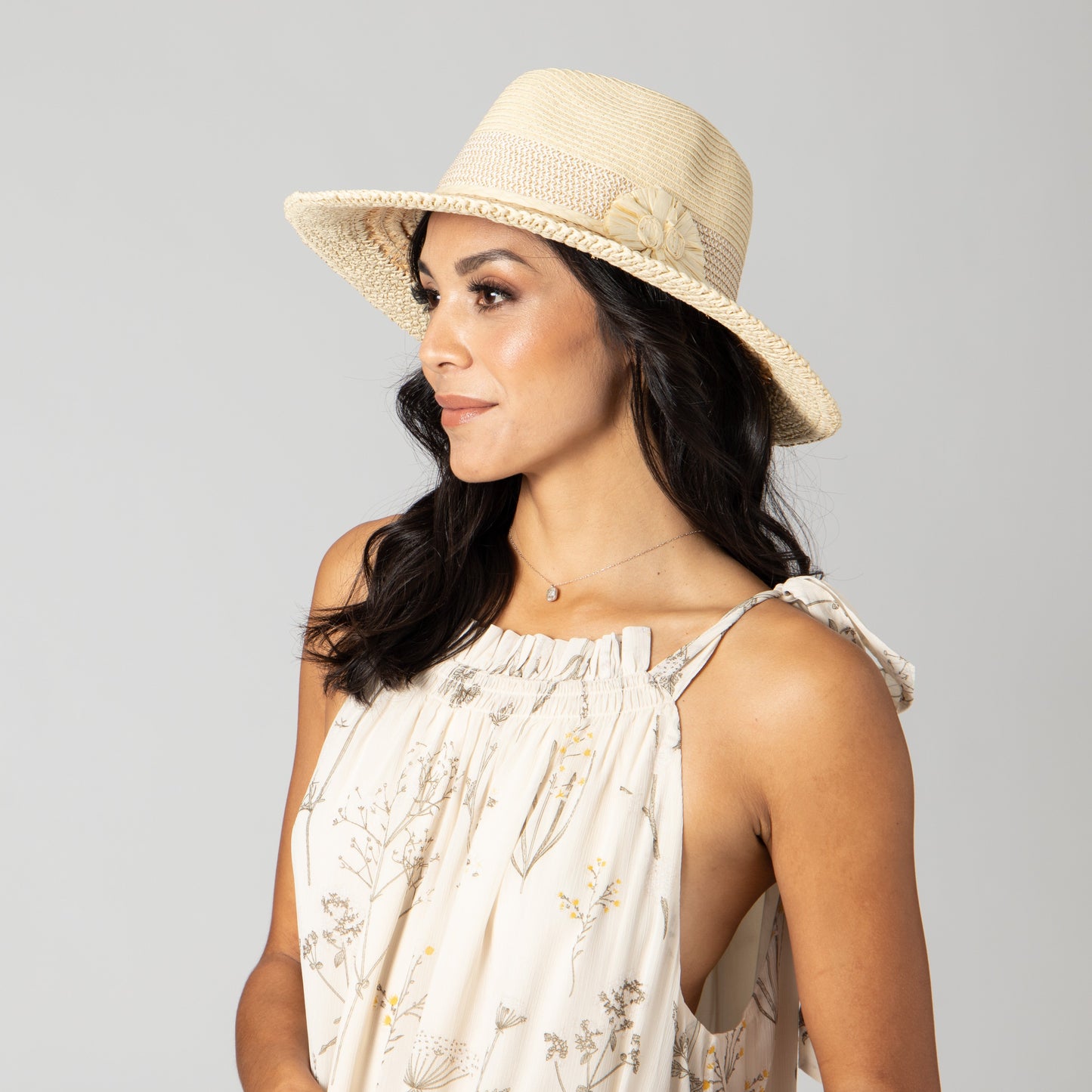 Native - Mixed Braid Fedora