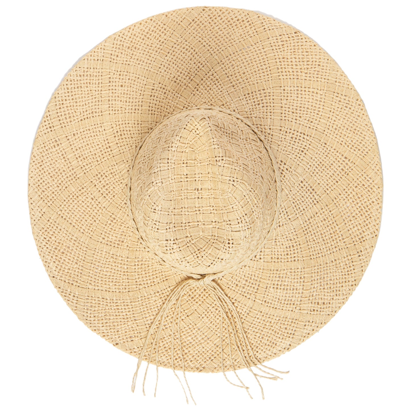Sun Dialed Woven Pattern Fedora