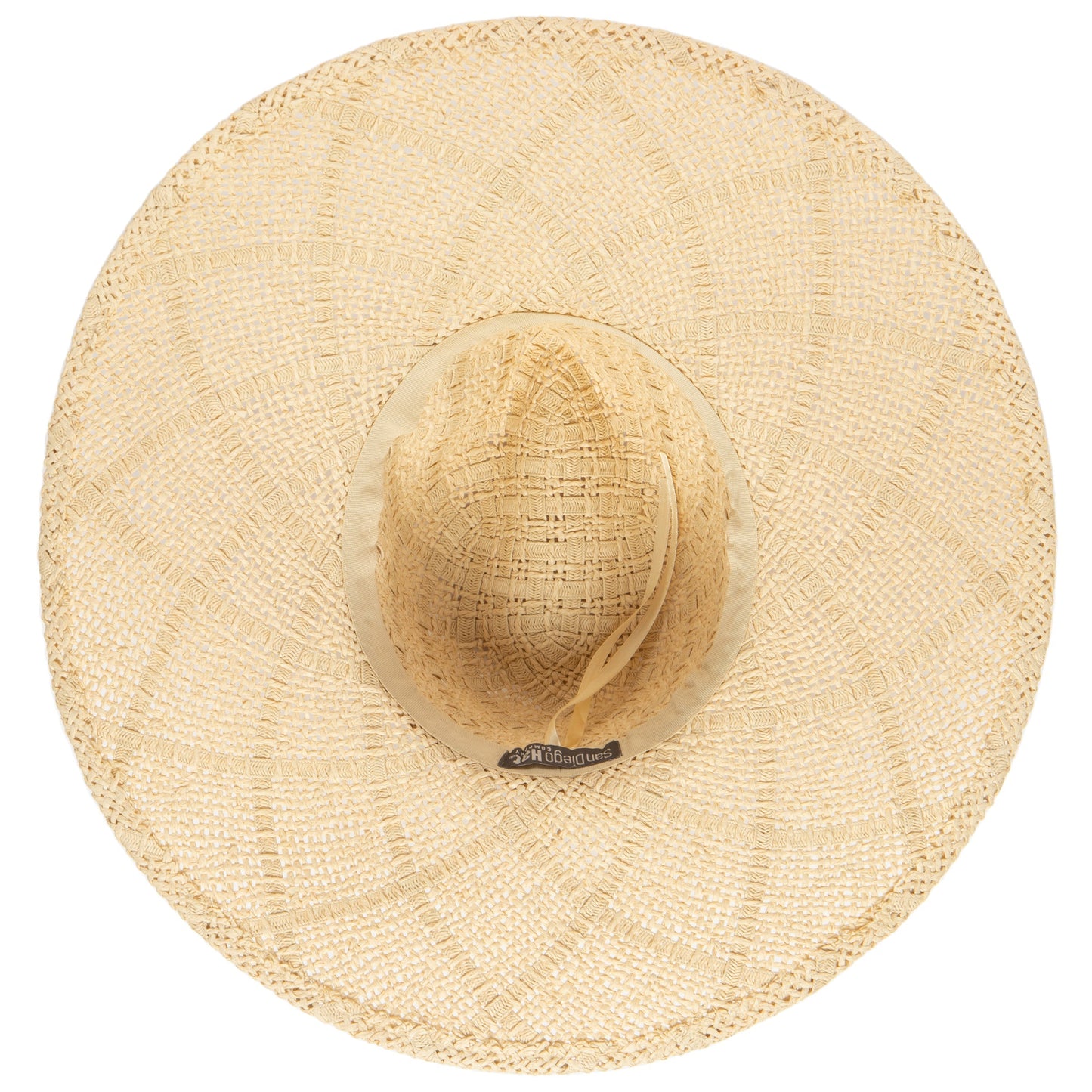 Sun Dialed Woven Pattern Fedora