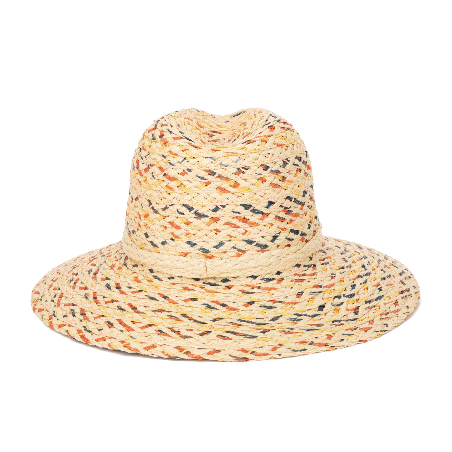 Cheers - Multi Color Woven Paperbraid Fedora