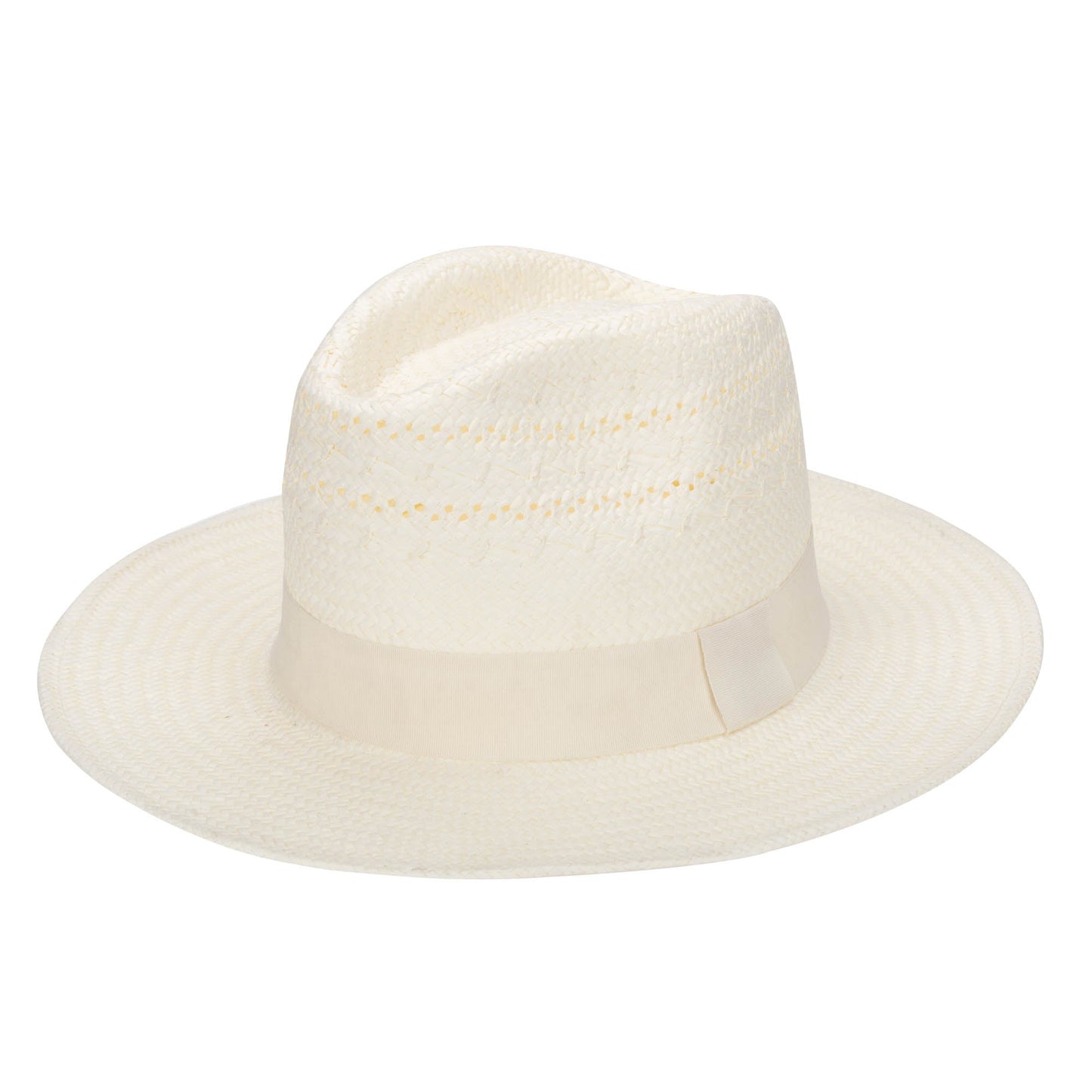 Mens Paperbraid Ivory Fedora