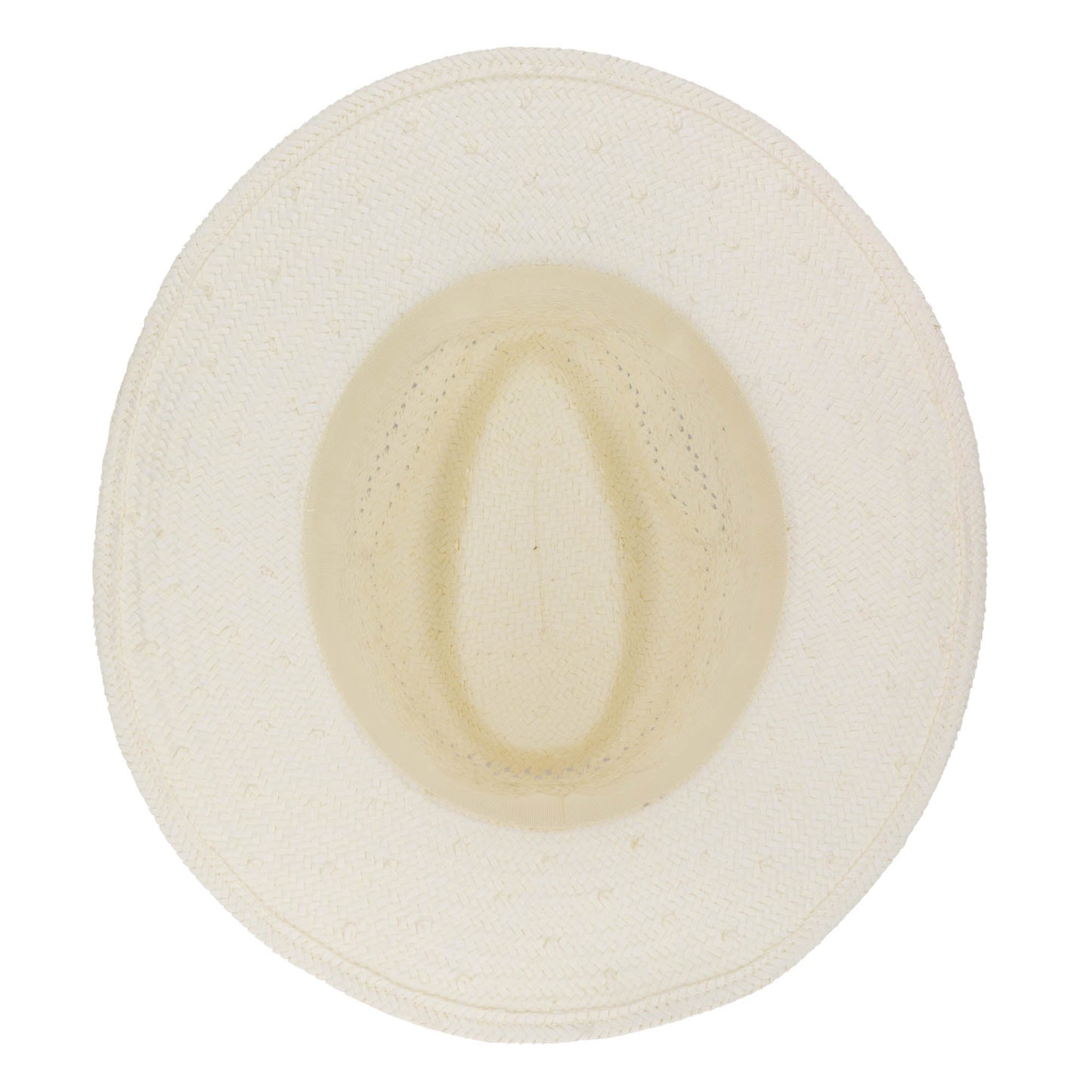 Mens Paperbraid Ivory Fedora