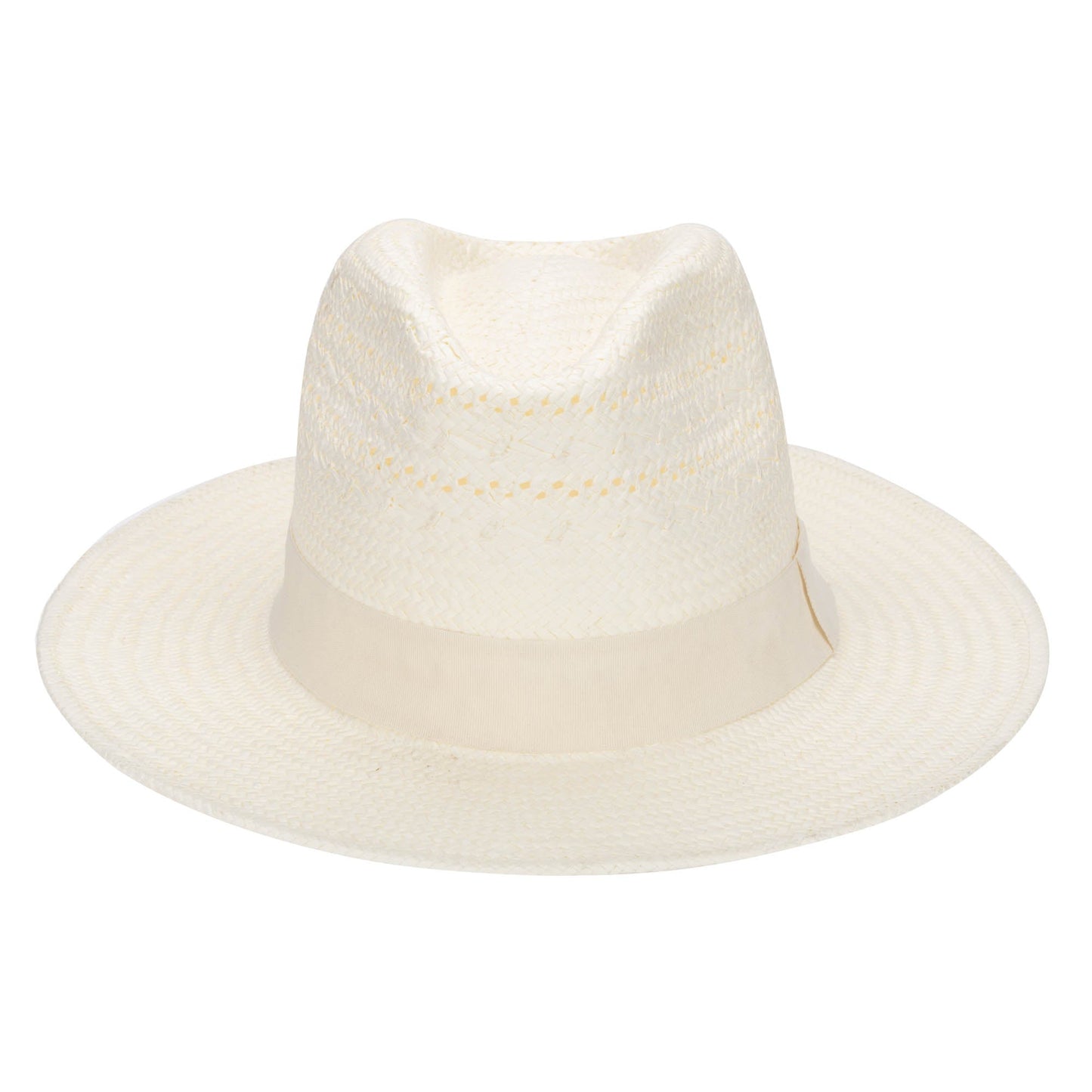 Mens Paperbraid Ivory Fedora