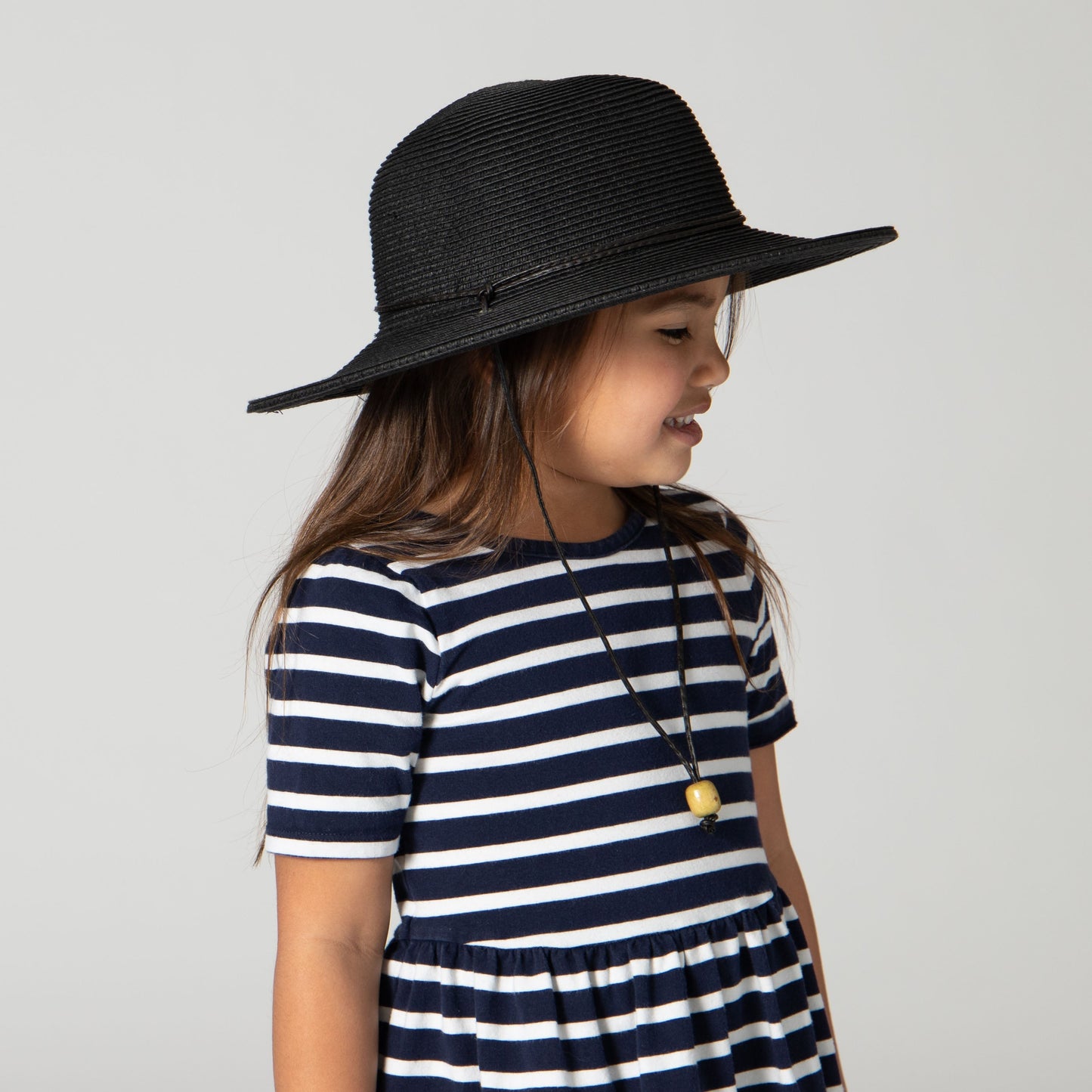 4-8 Year Kid's Sun Hat With Chin Strap