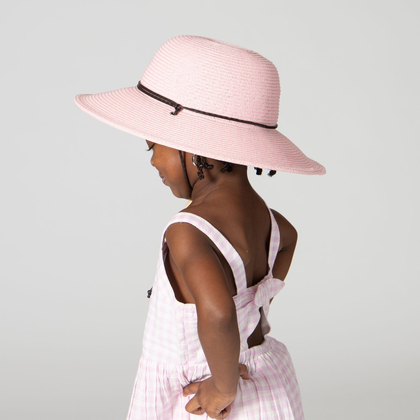 4-8 Year Kid's Sun Hat With Chin Strap