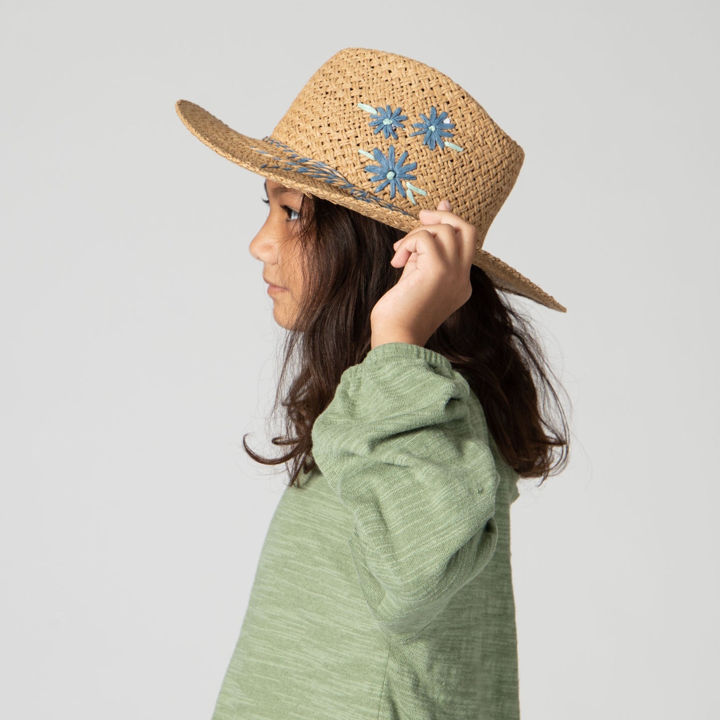 5-7 Year Old Kid Woven Paper Panama