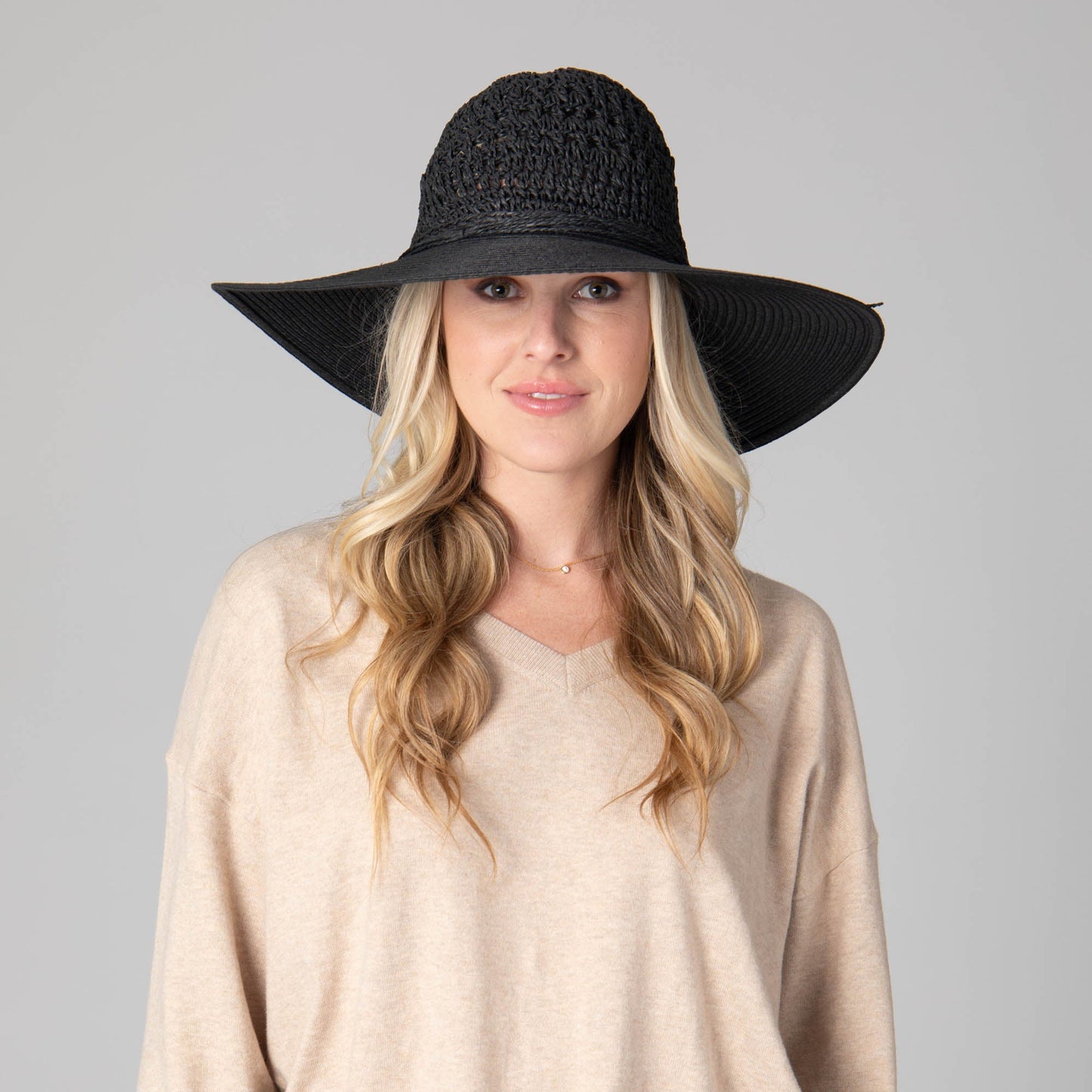 Women's Wide Brim Floppy Hat