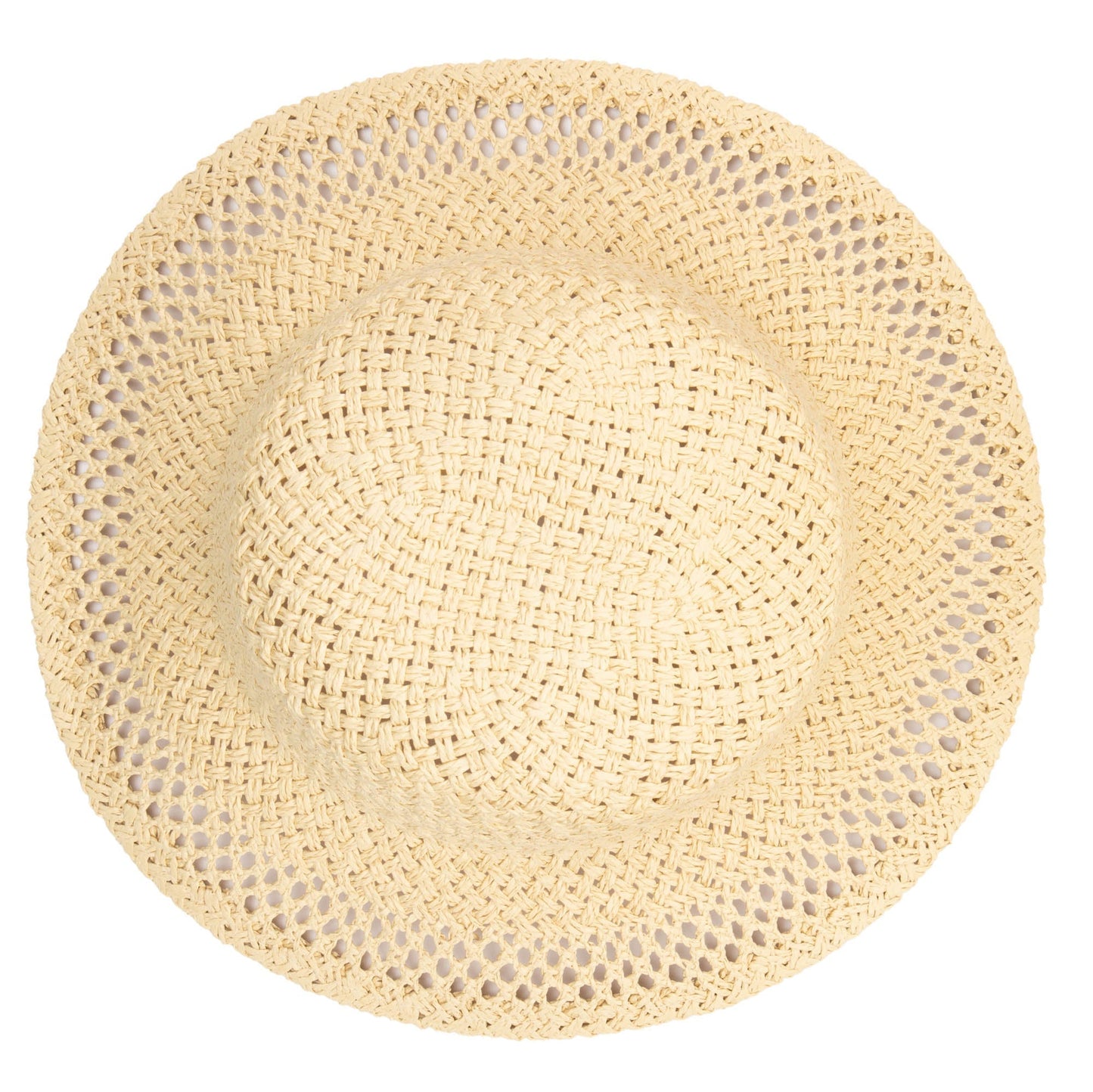 In the Clouds - Woven Paper Bucket Hat with Ventilation