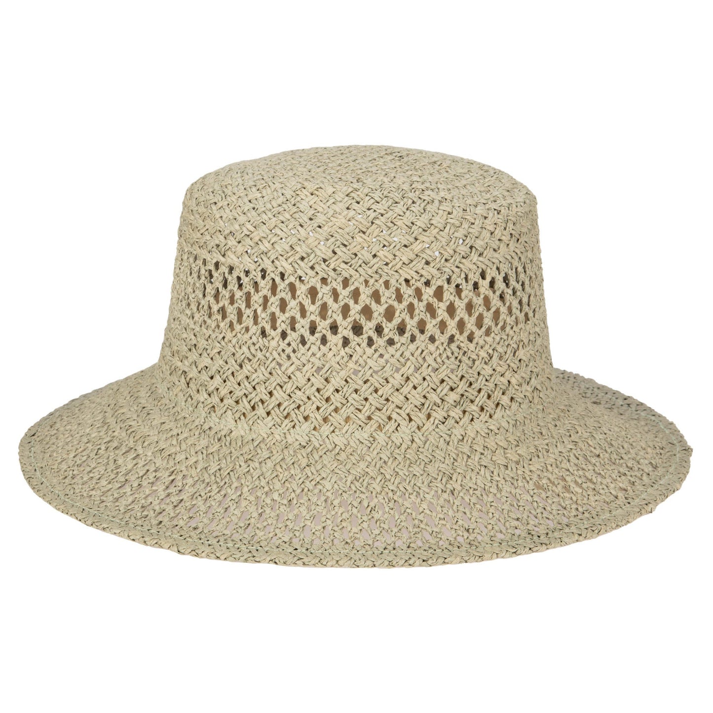 In the Clouds - Woven Paper Bucket Hat with Ventilation