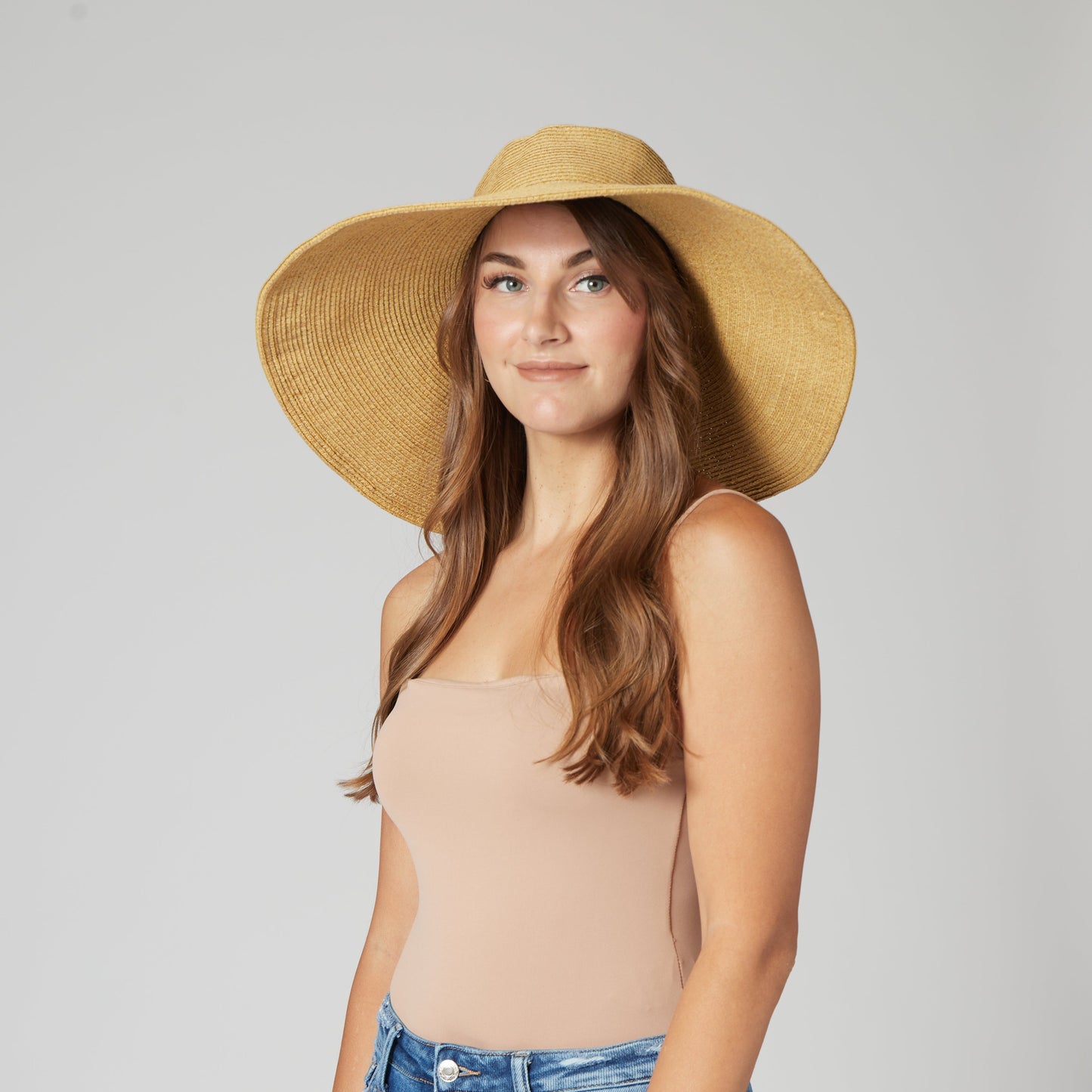 Women's Soft Paperbraid Multi-Way Sun Hat with Oversized Brim
