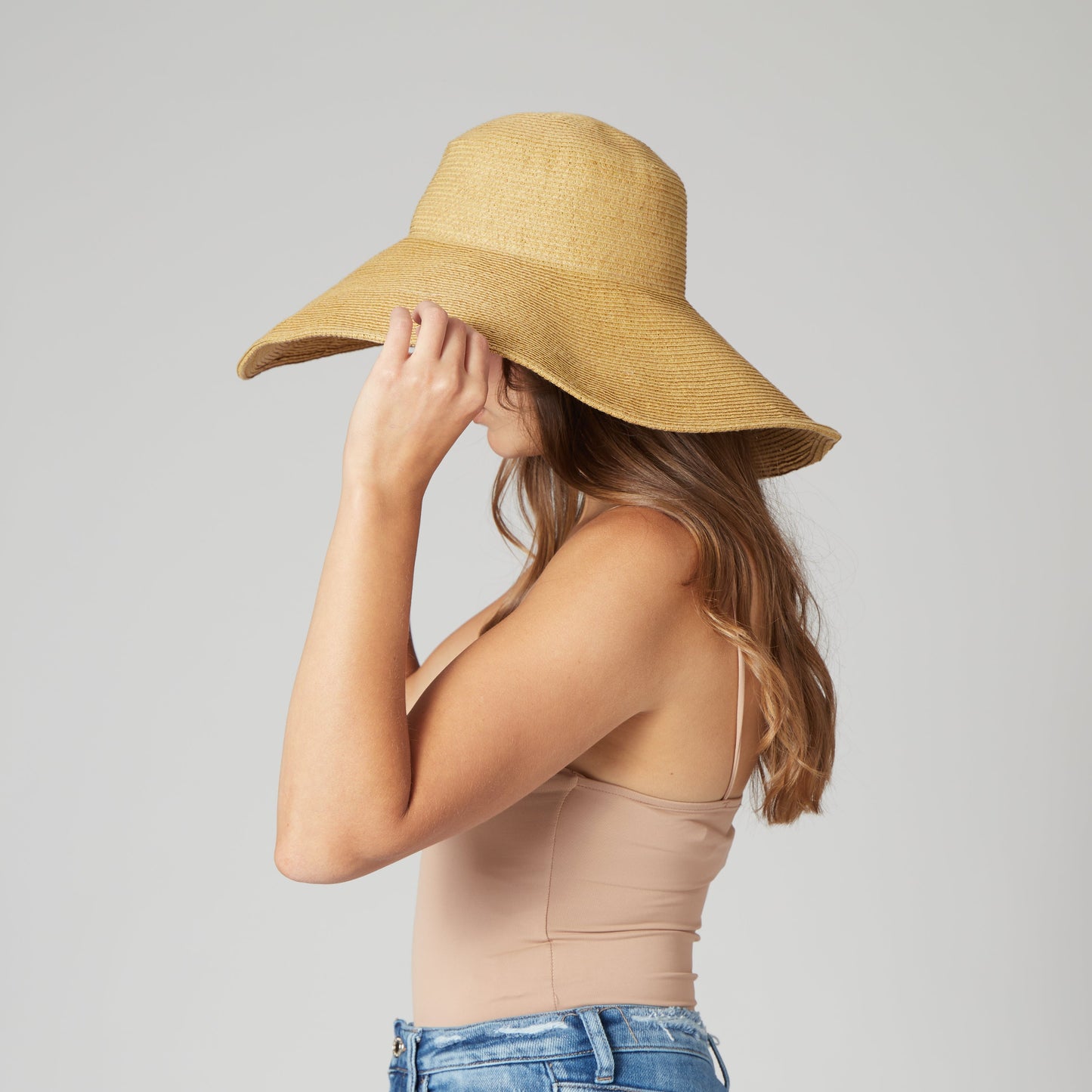 Women's Soft Paperbraid Multi-Way Sun Hat with Oversized Brim