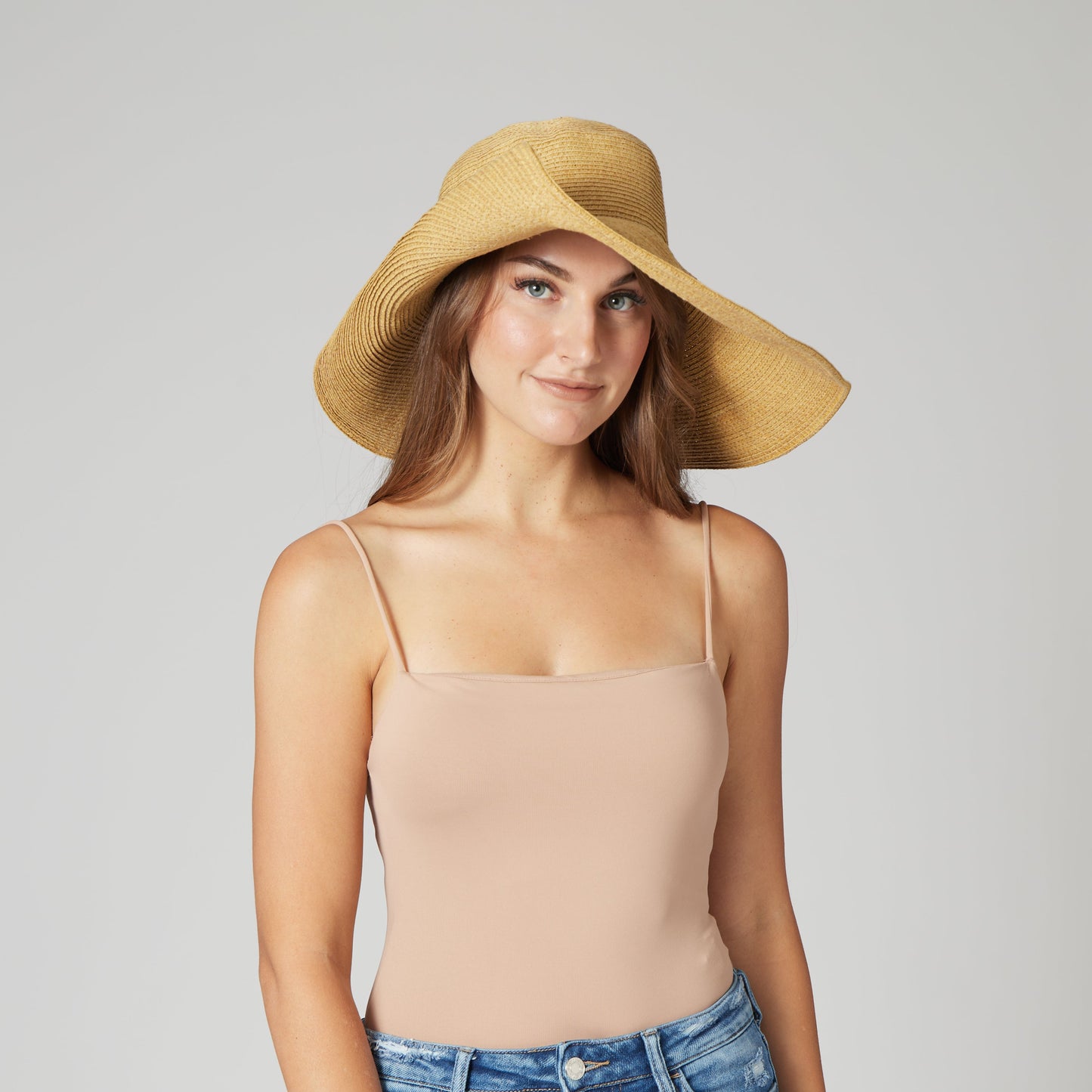 Women's Soft Paperbraid Multi-Way Sun Hat with Oversized Brim