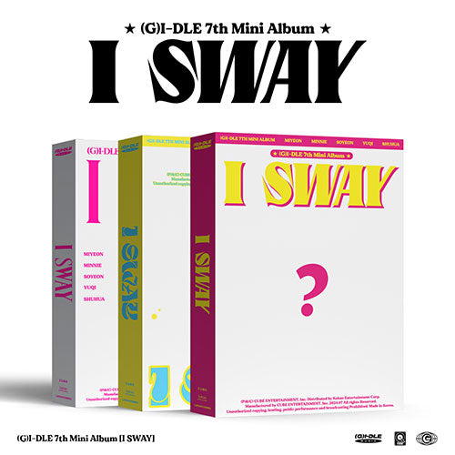 (G)I-DLE 7th Mini Album - I Sway (Random)