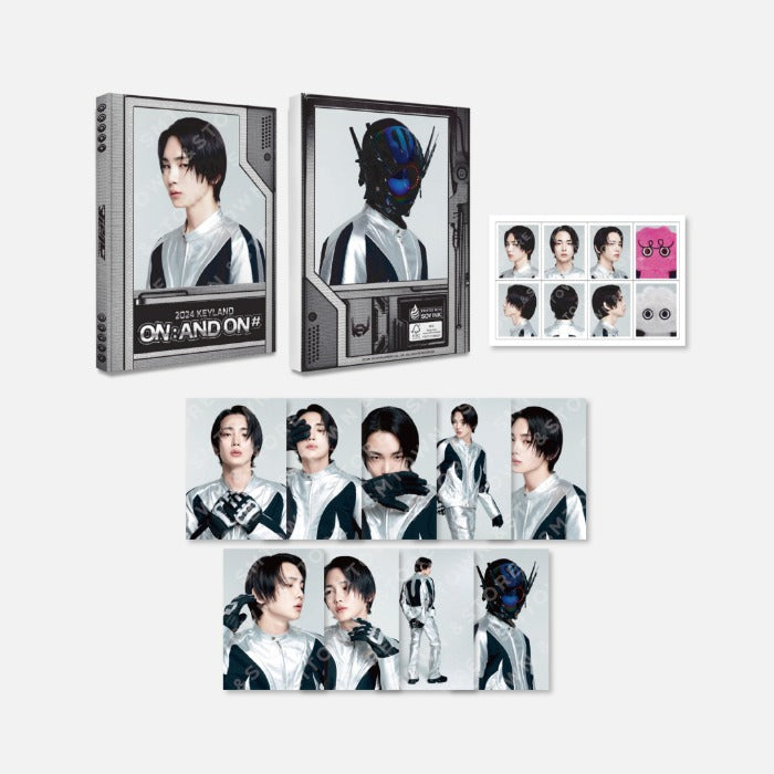 SHINee Key - On : And On # 2024 Keyland Official MD Postcard Book Set