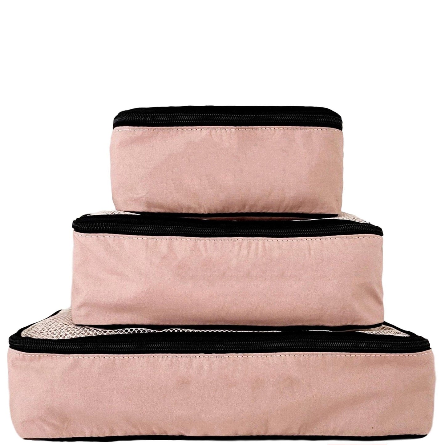 Personalized Packing Cubes, 3-pack Pink/Blush