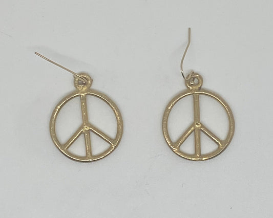 Peace Sign Earrings