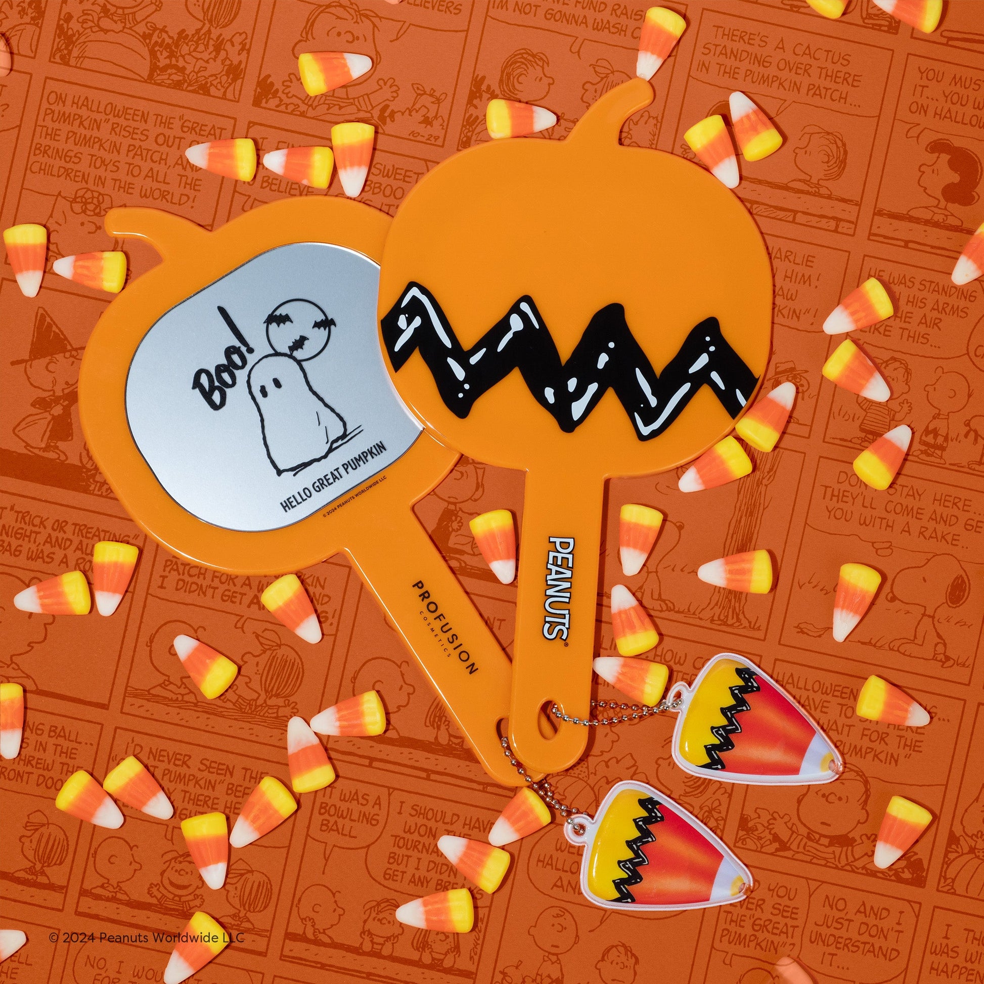 Peanuts Halloween| Hello Great Pumpkin Handheld Mirror - Osadia Concept Store