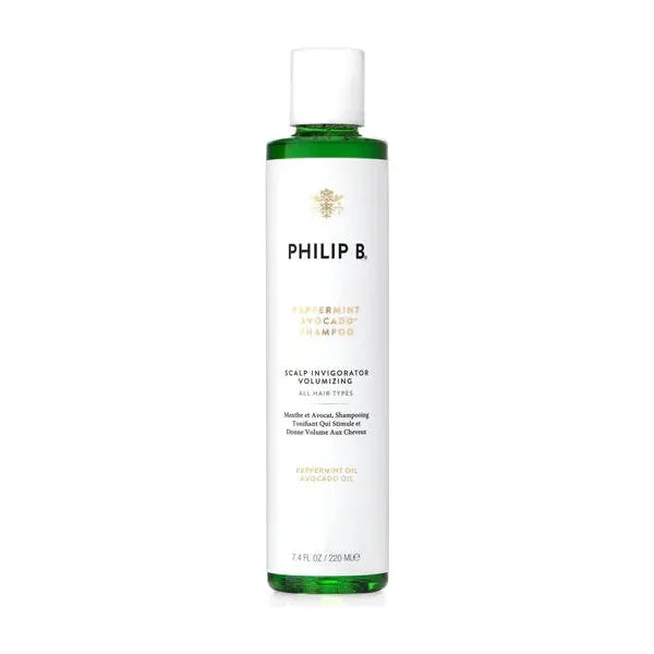 Philip B. Peppermint & Avocado Scalp Invigorator Volumizing Shampoo 7.4 oz