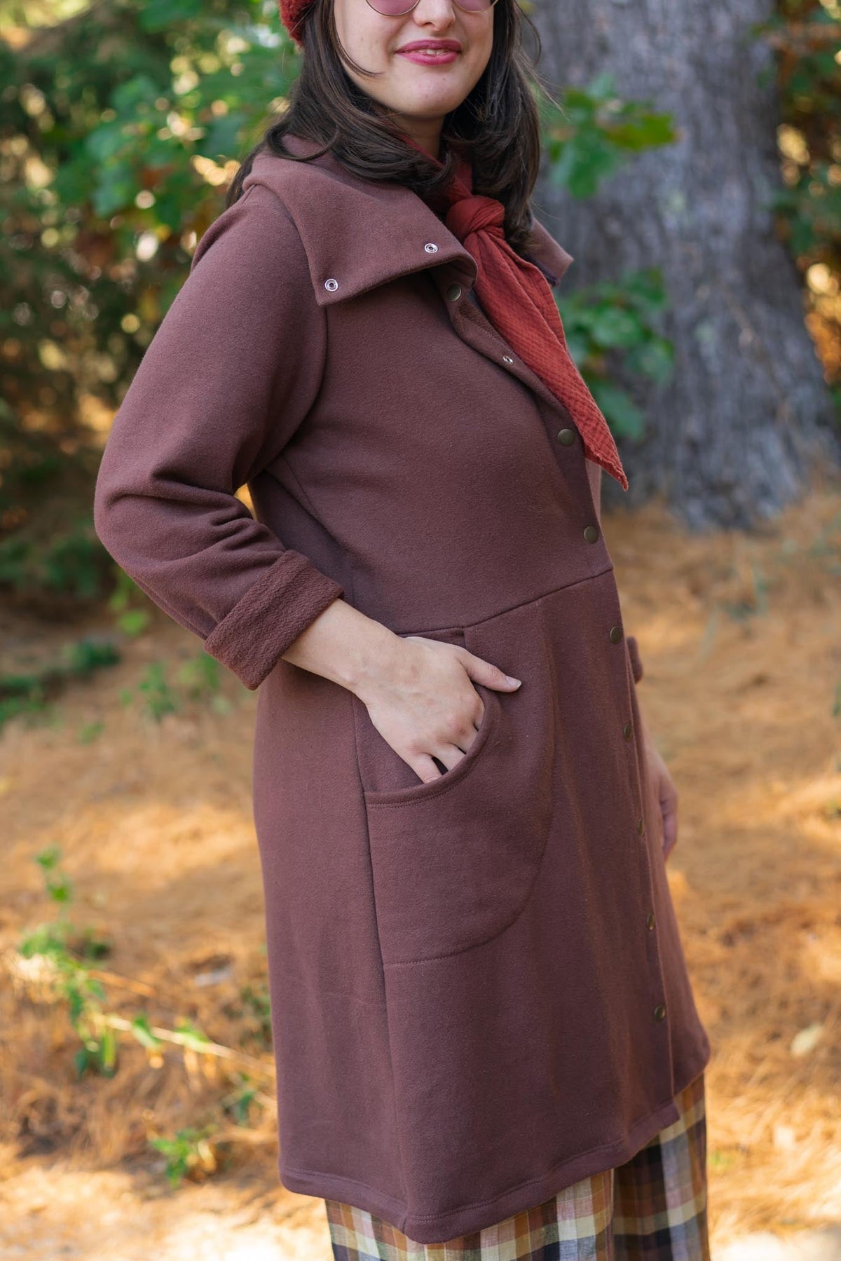 Gale Jacket in Chestnut