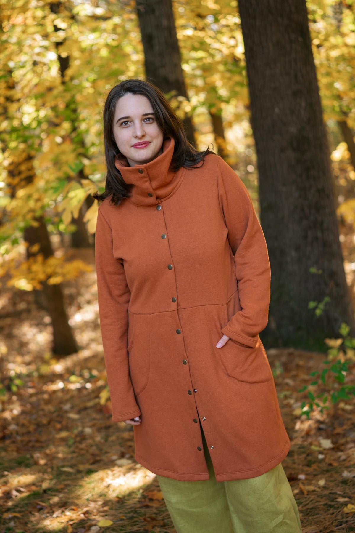 Gale Jacket in Rust