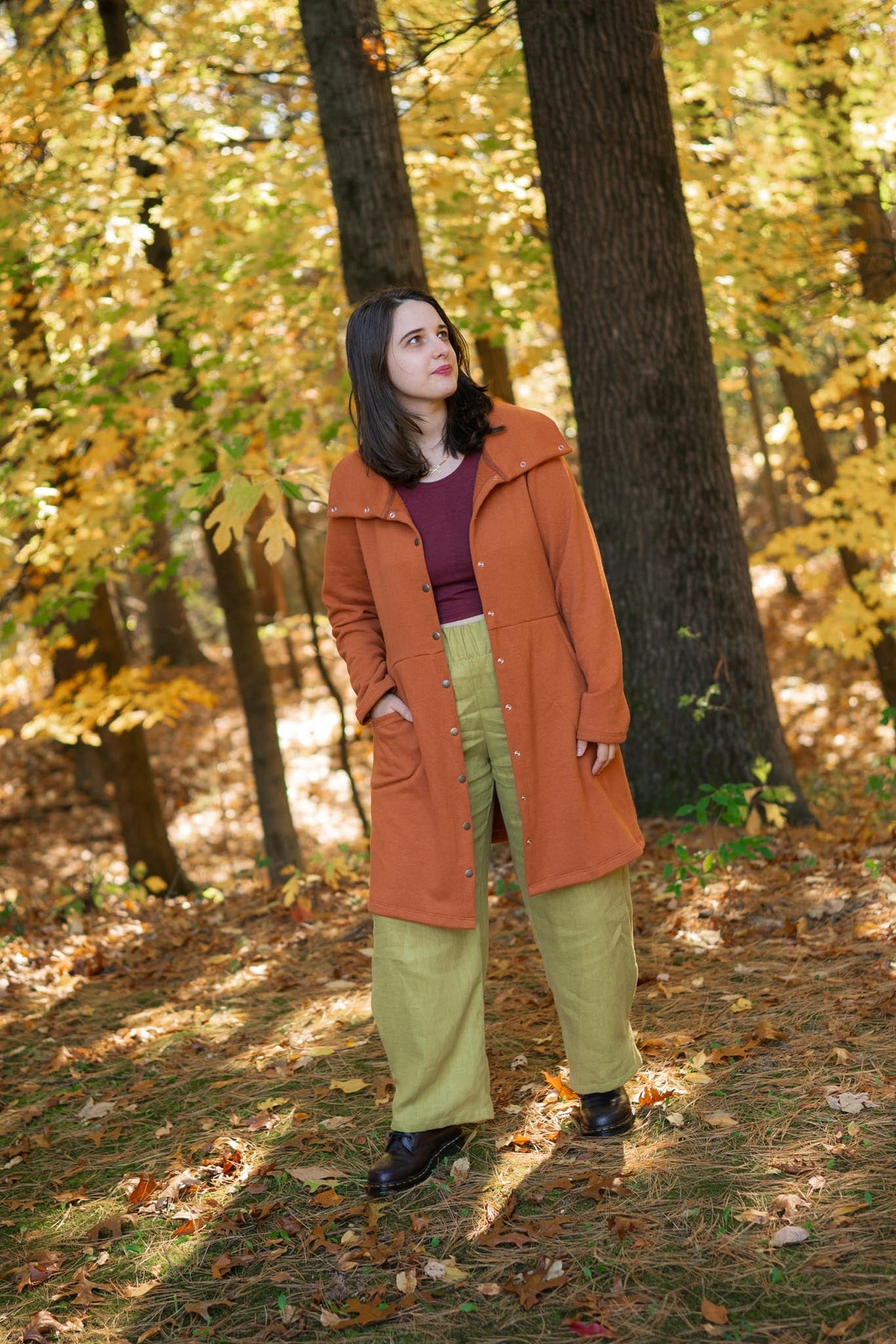 Gale Jacket in Rust
