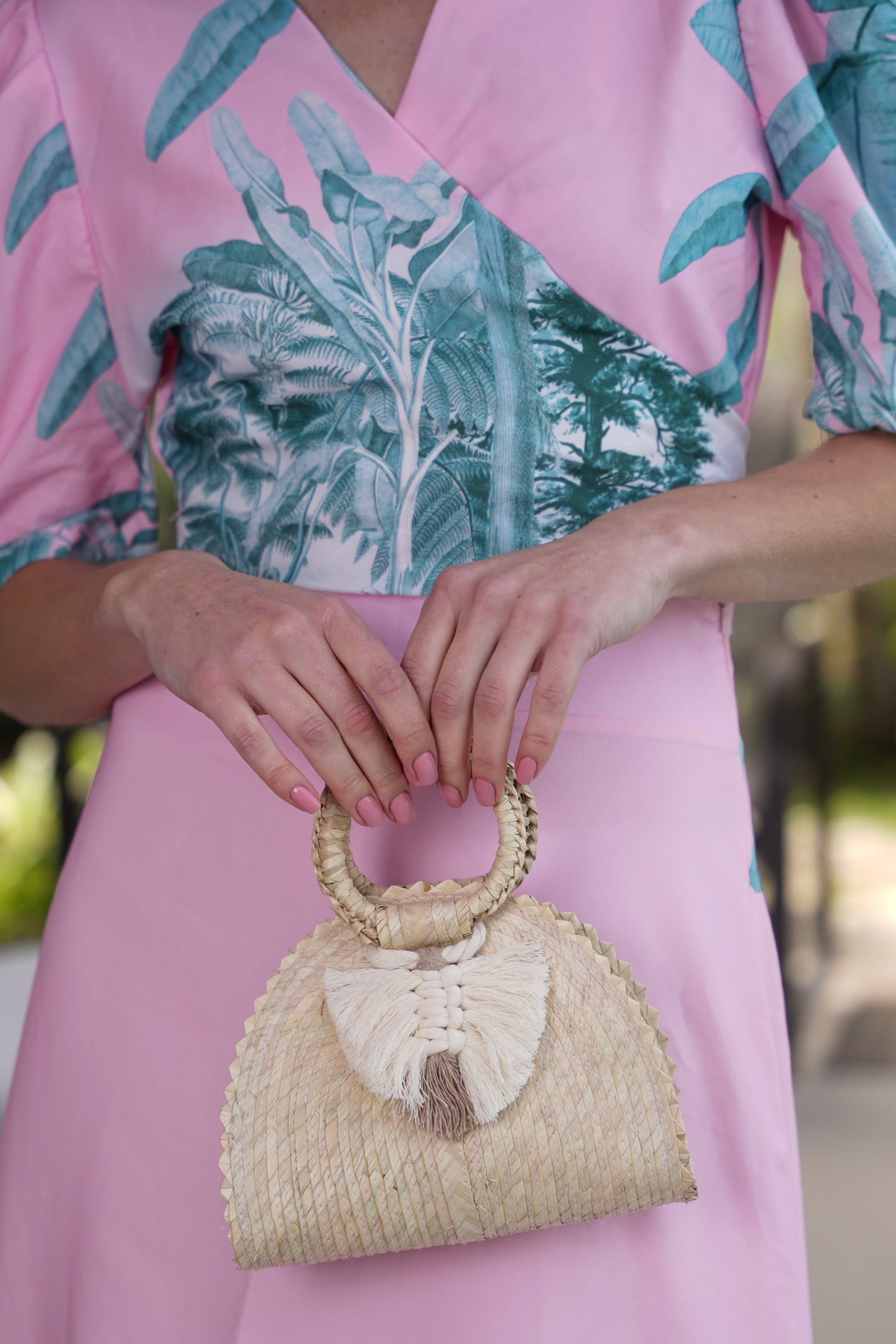 Mini Crescent w/ Tassel