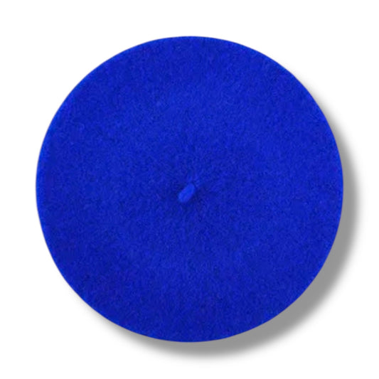 The Looker Classic French Beret - Cobalt Blue
