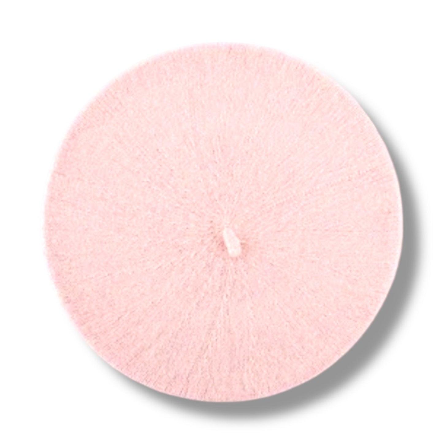 The Looker Classic French Beret - Pale Pink