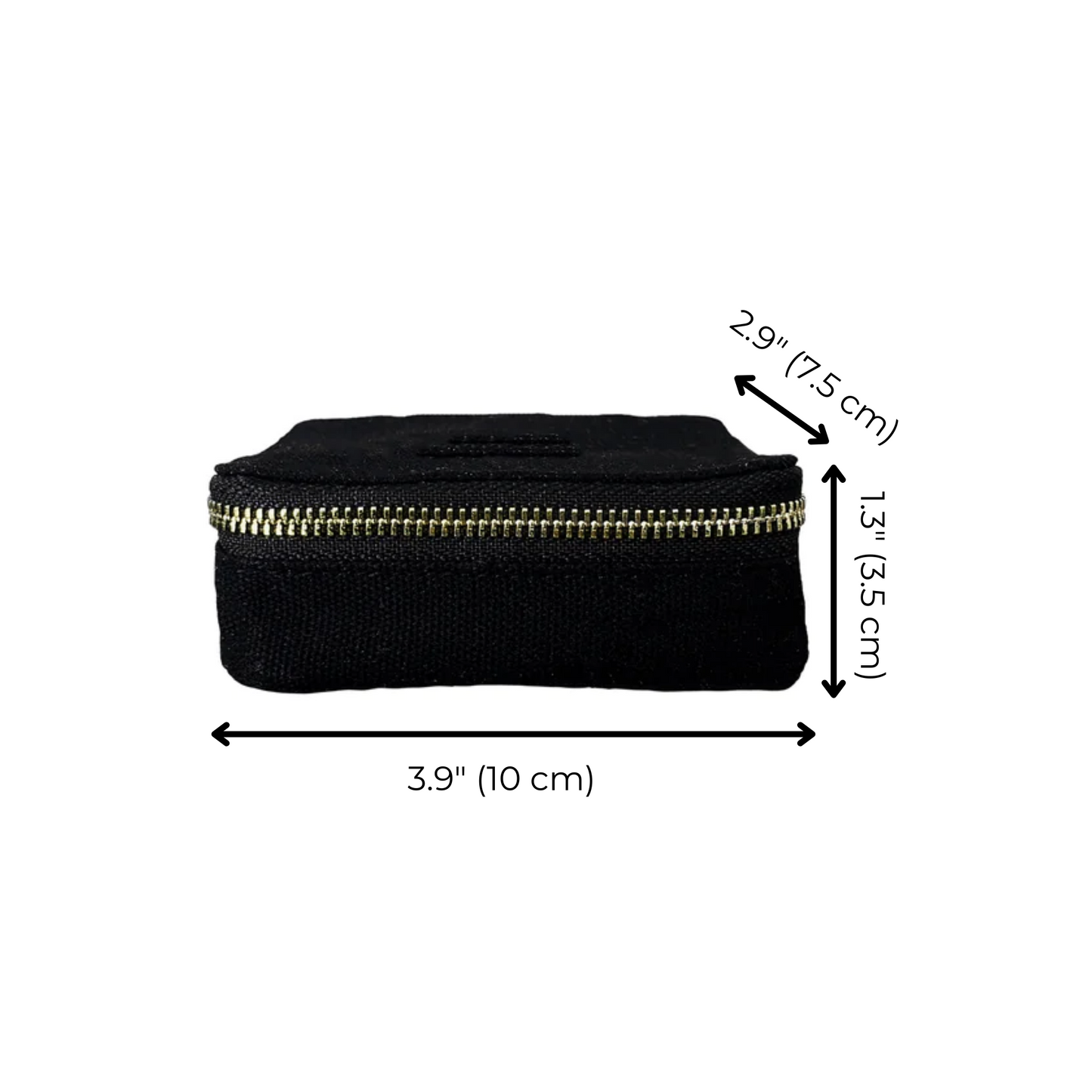 Weekly Pill Organizer Case – Small, Black