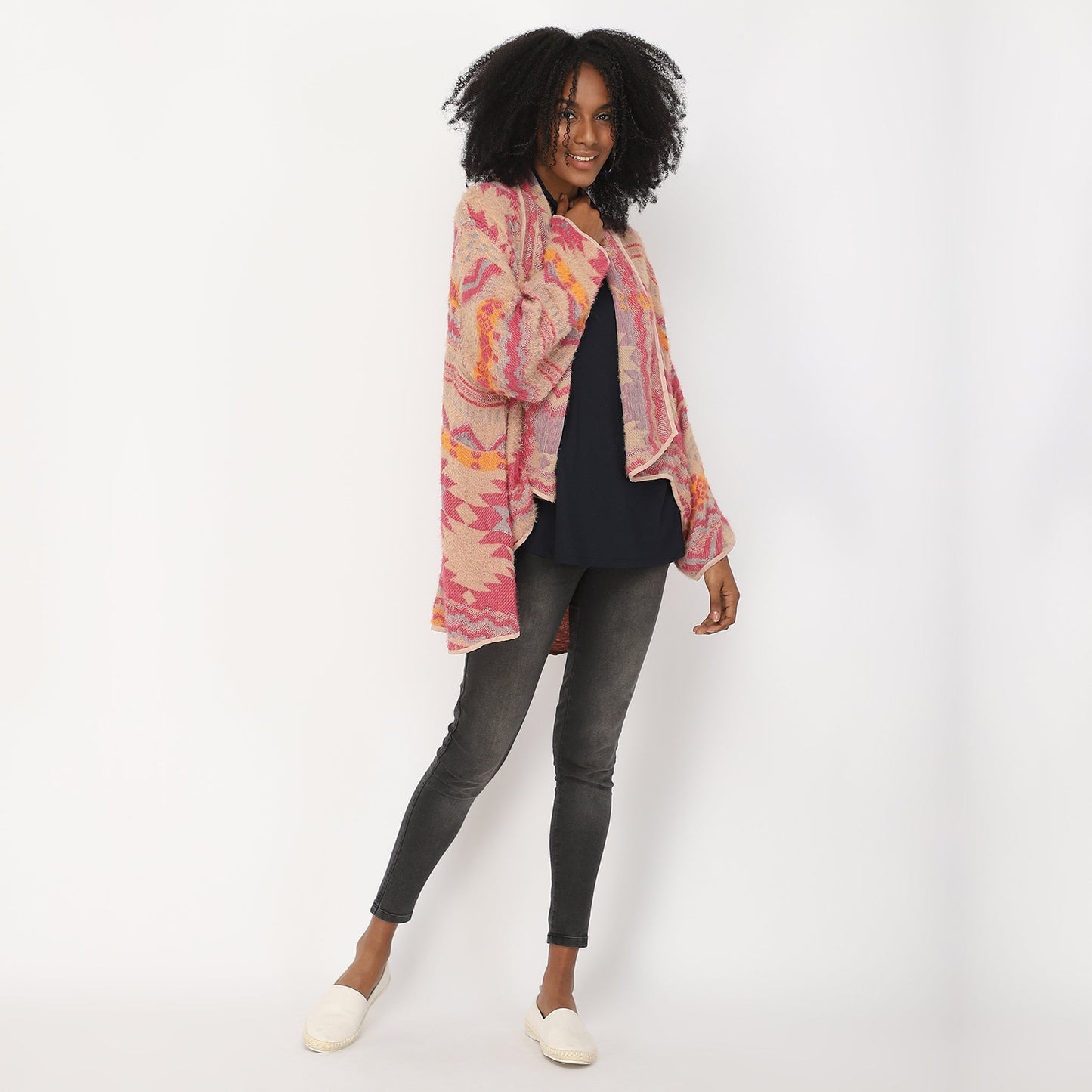 Santo Kimono - Pink Beige