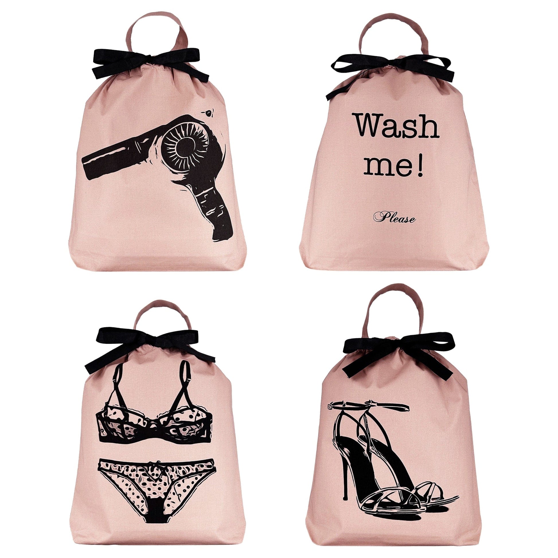 Women's Travel Set 4-pack, Pink/Blush - Osadia Concept Store
